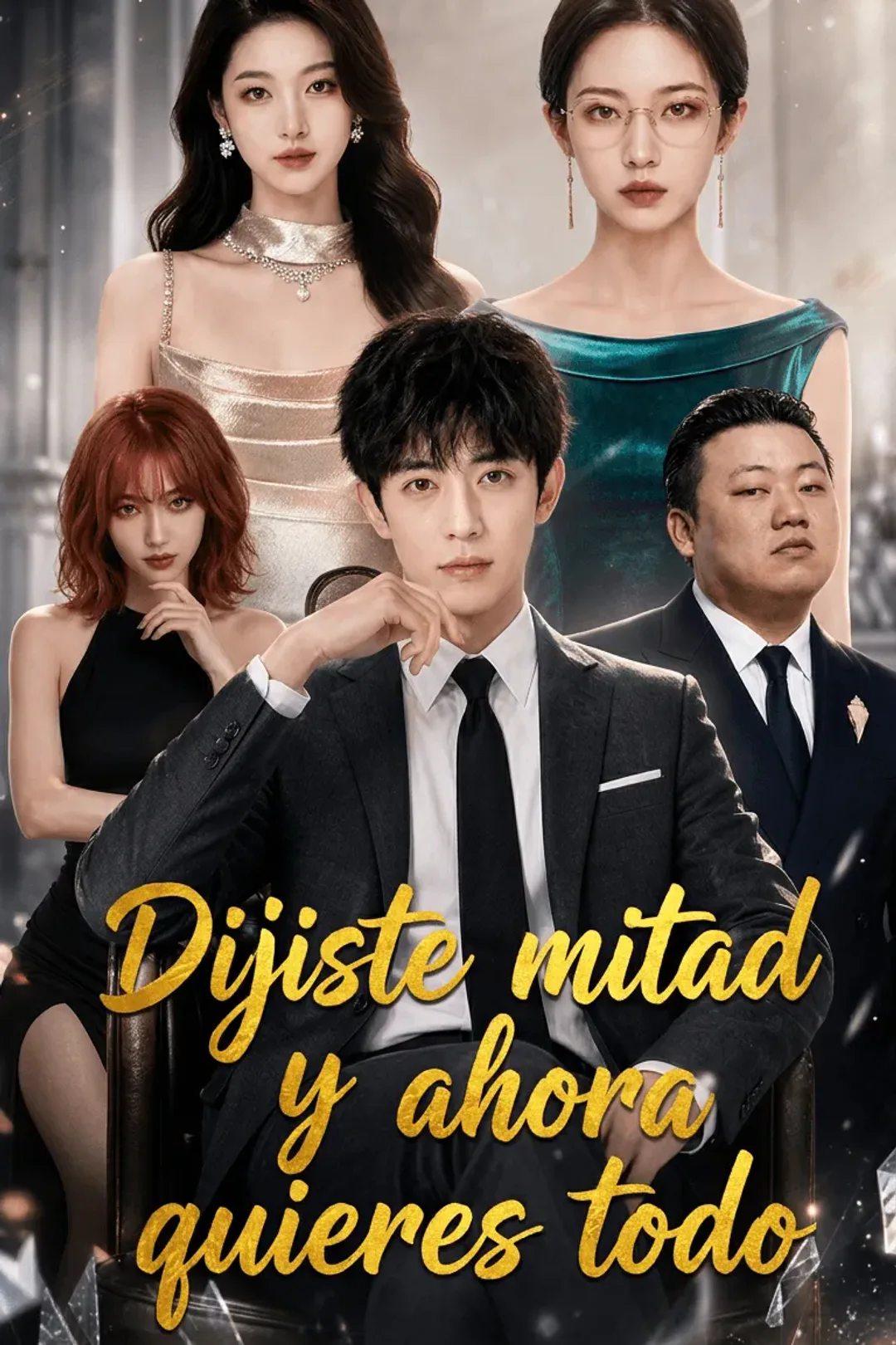Póster de Dijiste mitad y ahora quieres todo
