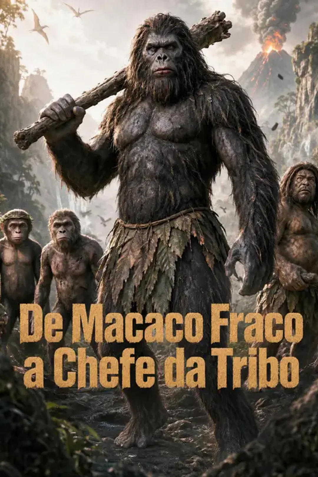 Pôster de De Macaco Fraco a Chefe da Tribo