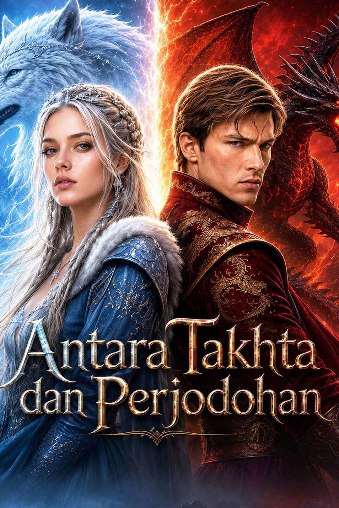 Poster Antara Takhta dan Perjodohan
