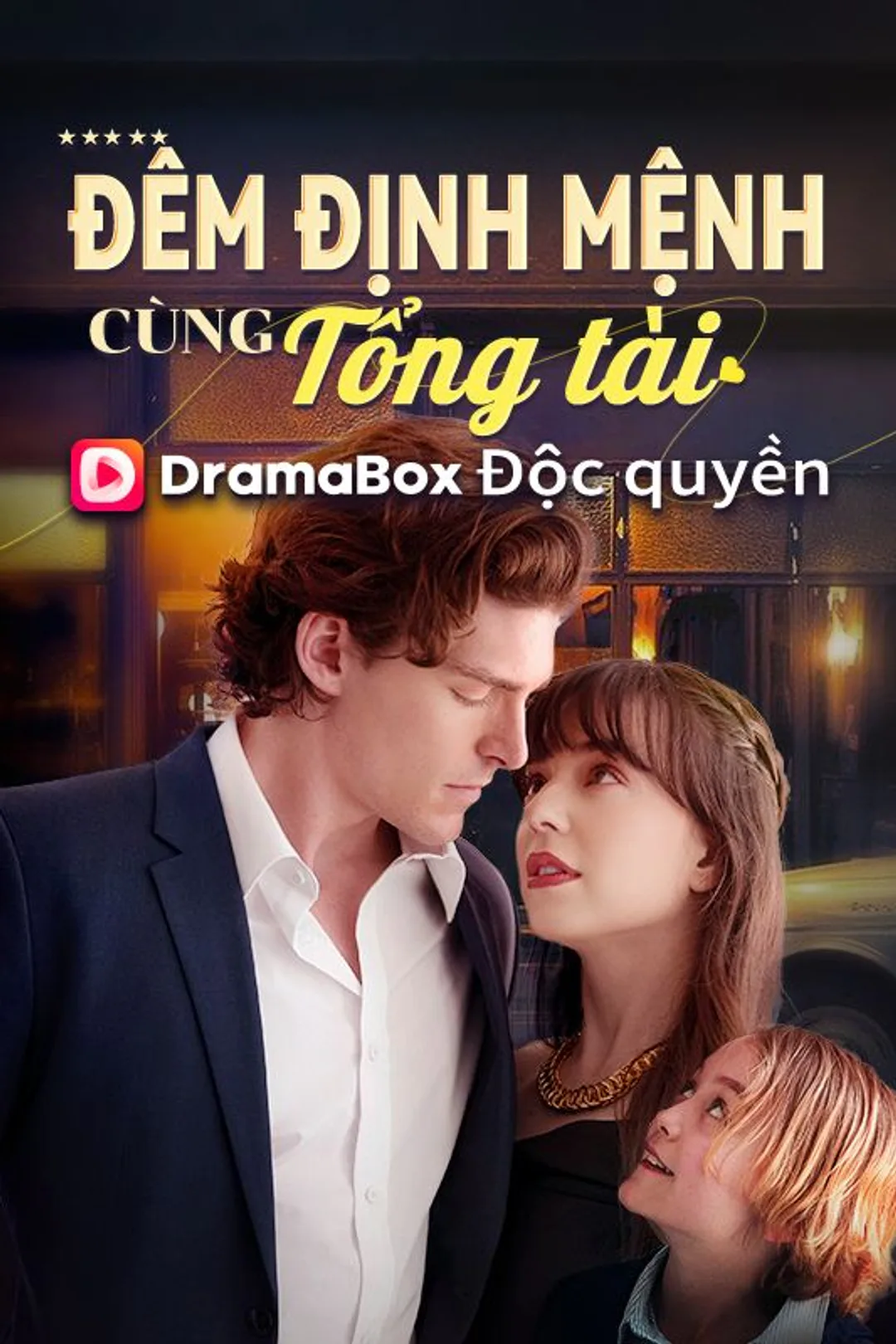 Poster phim Đêm định mệnh cùng Tổng tài