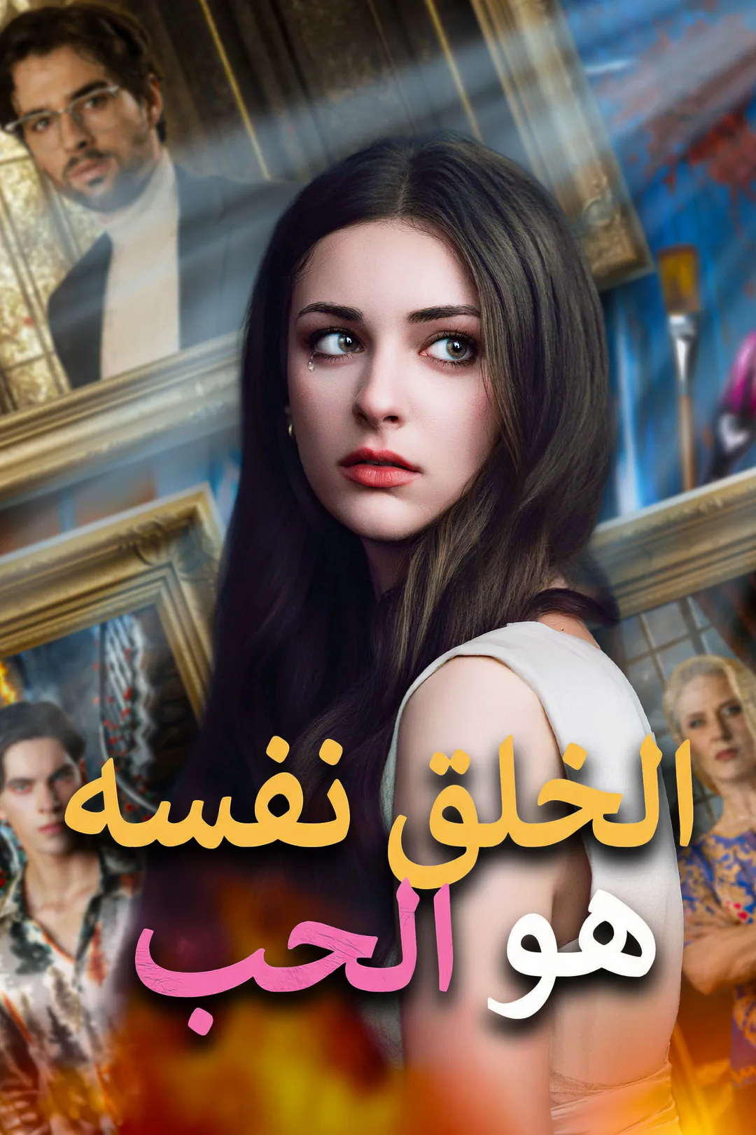 ملصق مسلسل «الخلق نفسه هو الحب»