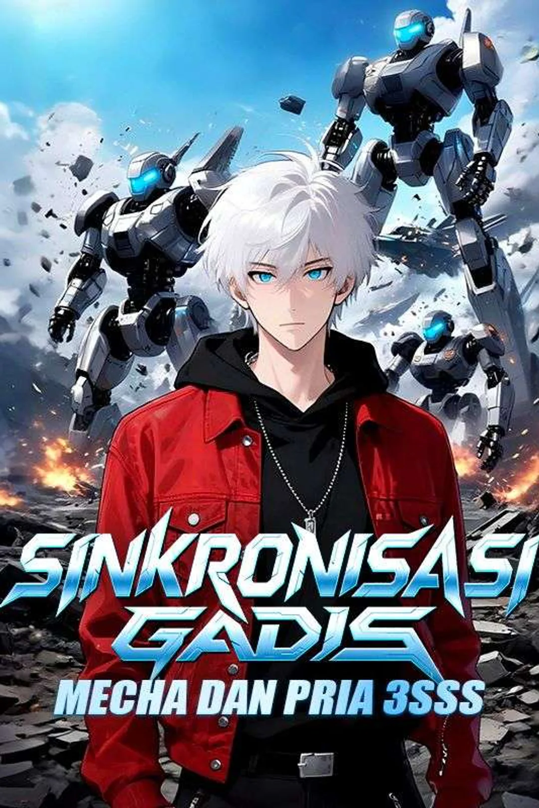 Poster Sinkronisasi Gadis Mecha dan Pria 3SSS