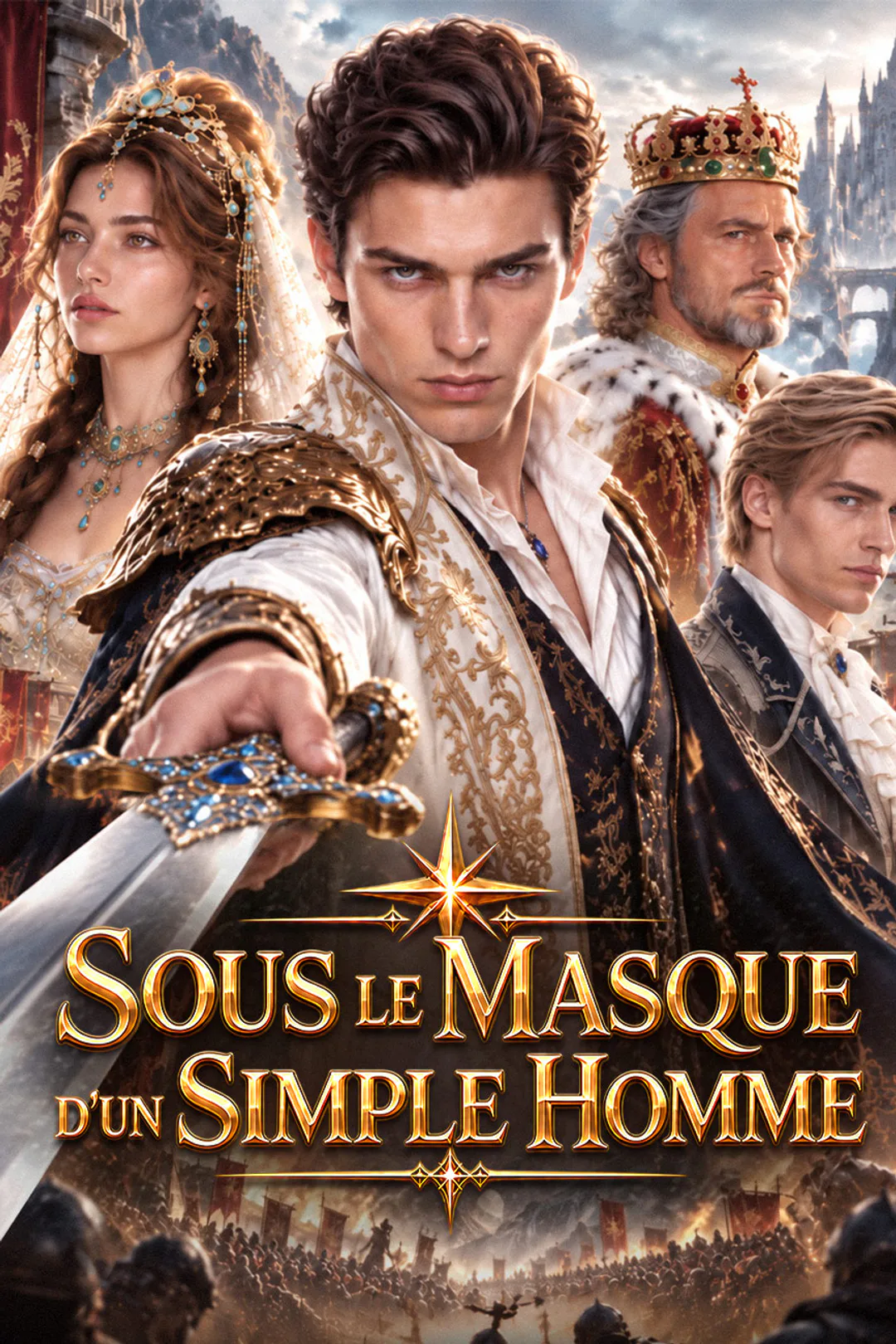 Affiche de Sous le masque d'un simple homme
