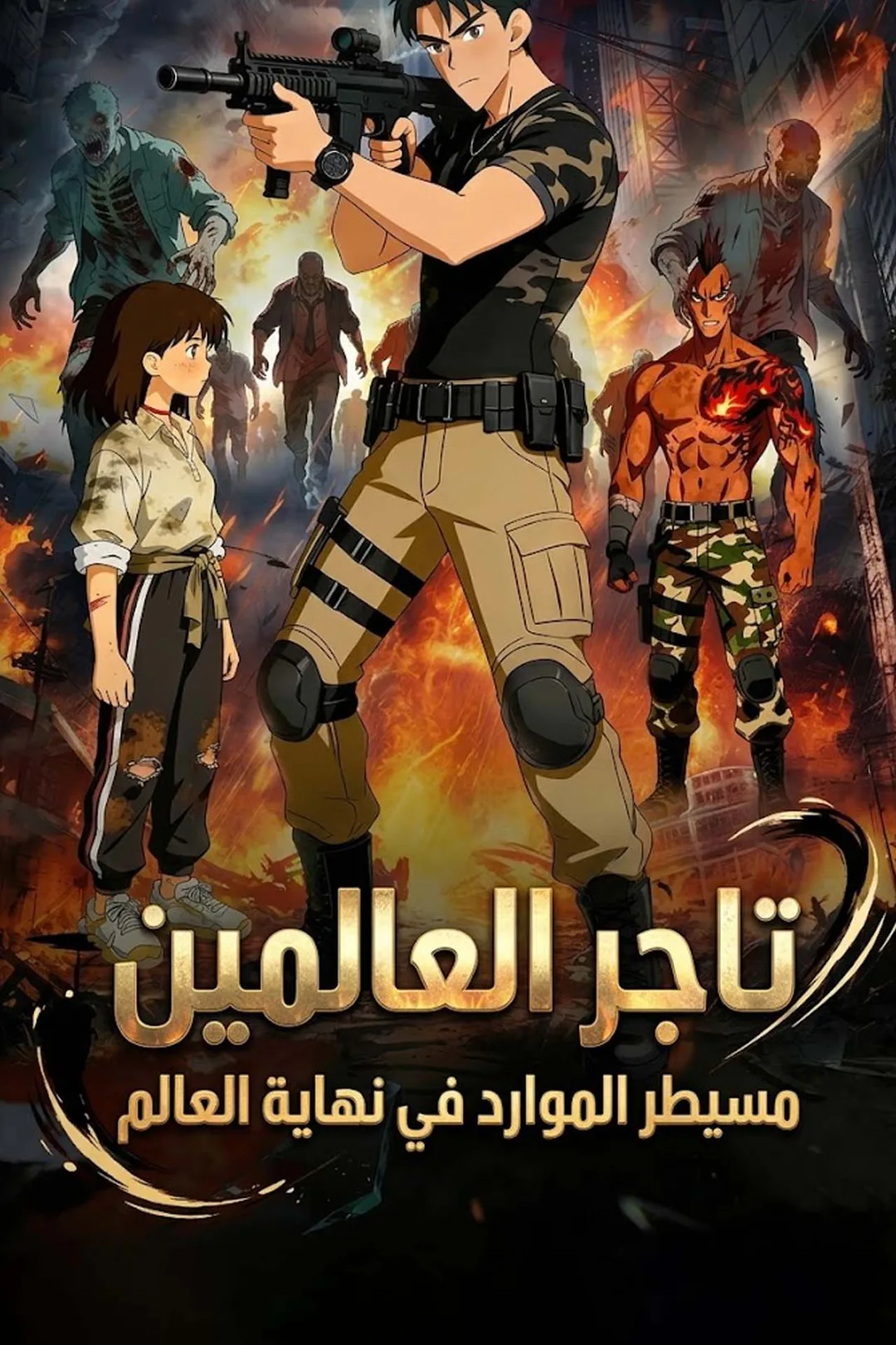 ملصق مسلسل «تاجر العالمين: مسيطر الموارد في نهاية العالم»