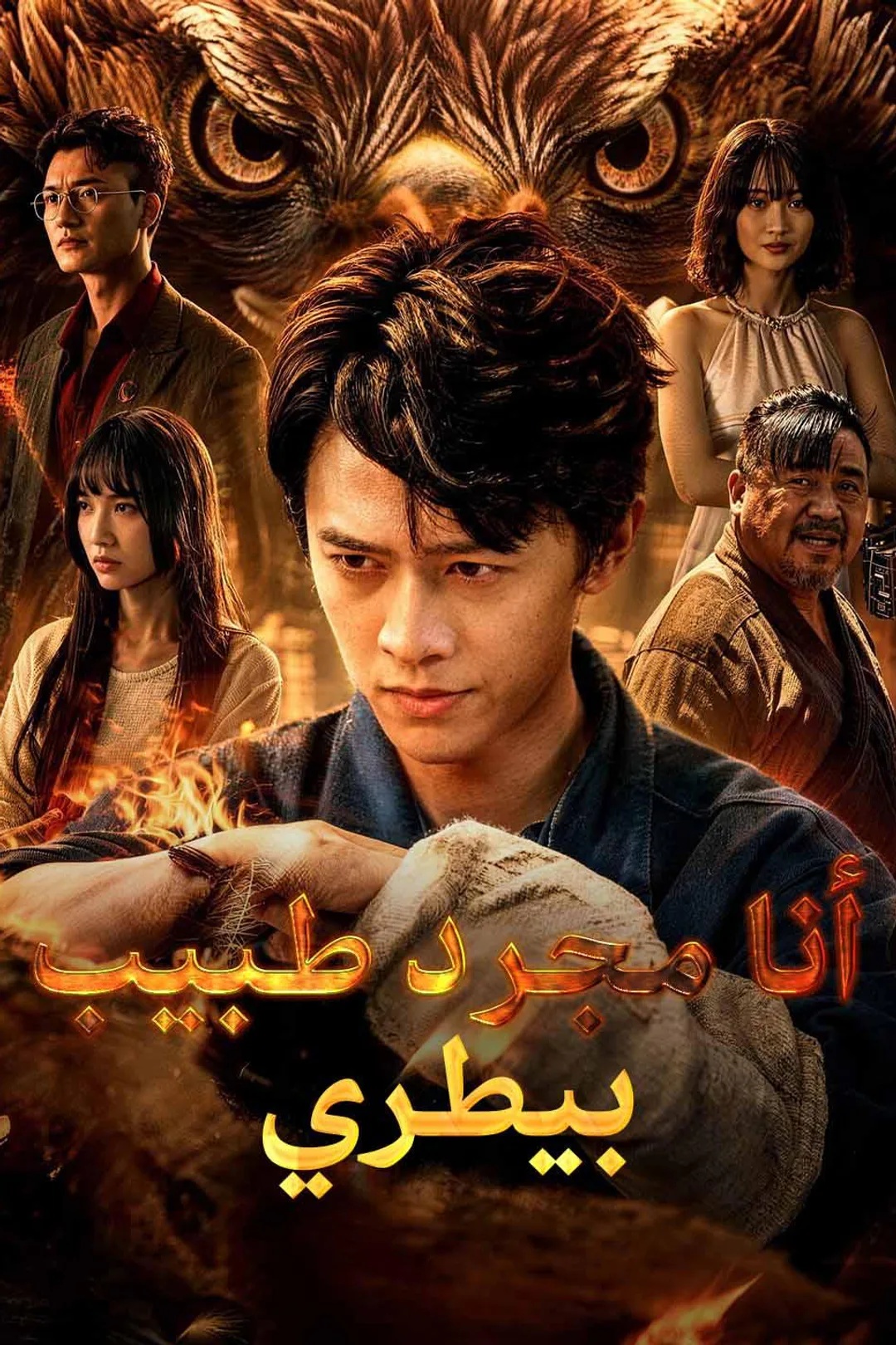 ملصق مسلسل «أنا مجرد طبيب بيطري»