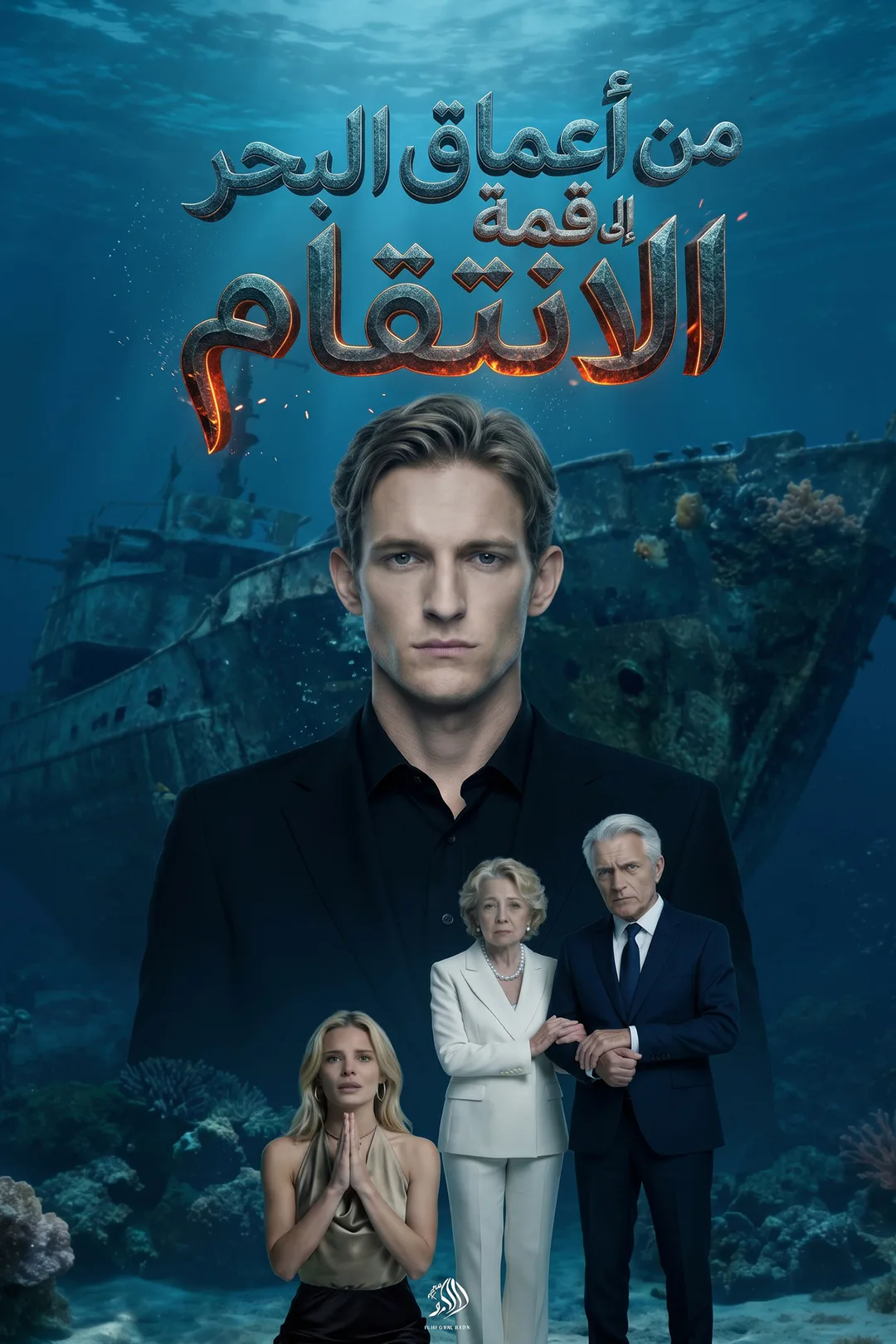 ملصق مسلسل «من أعماق البحر إلى قمة الانتقام»