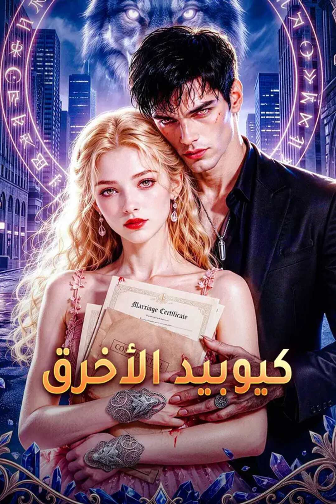 ملصق مسلسل «كيوبيد الأخرق»