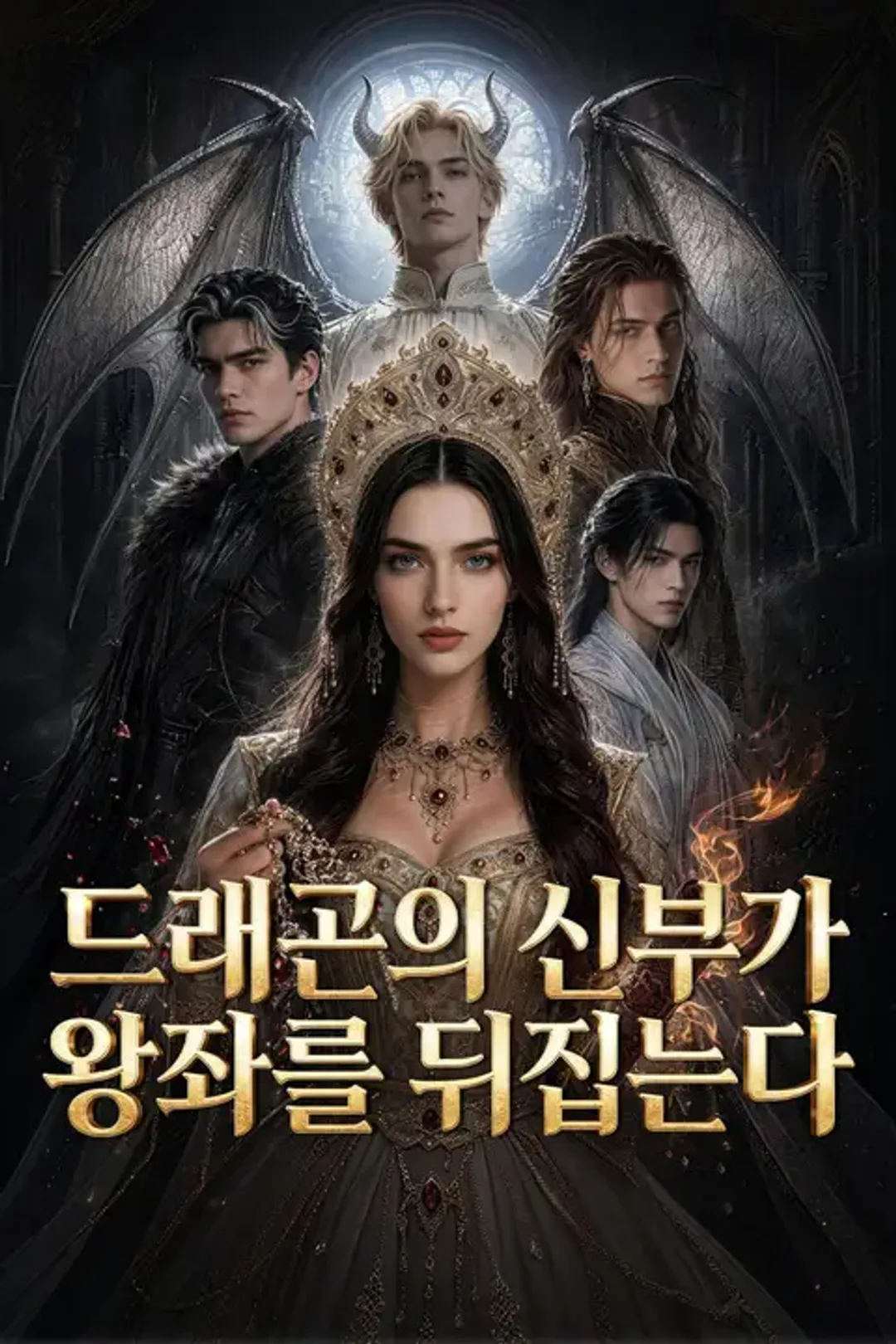 드래곤의 신부가 왕좌를 뒤집는다 포스터