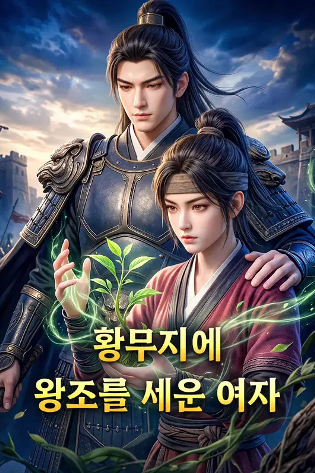 황무지에 왕조를 세운 여자 포스터