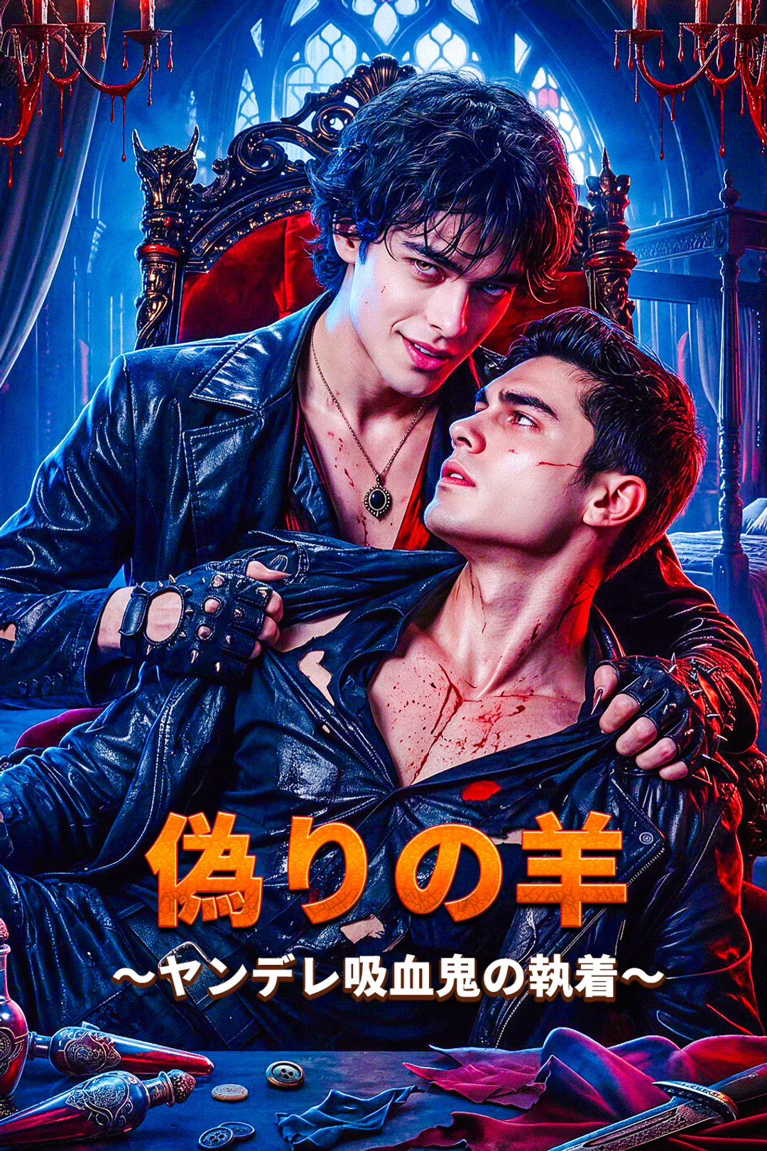 偽りの羊～ヤンデレ吸血鬼の執着～のポスター