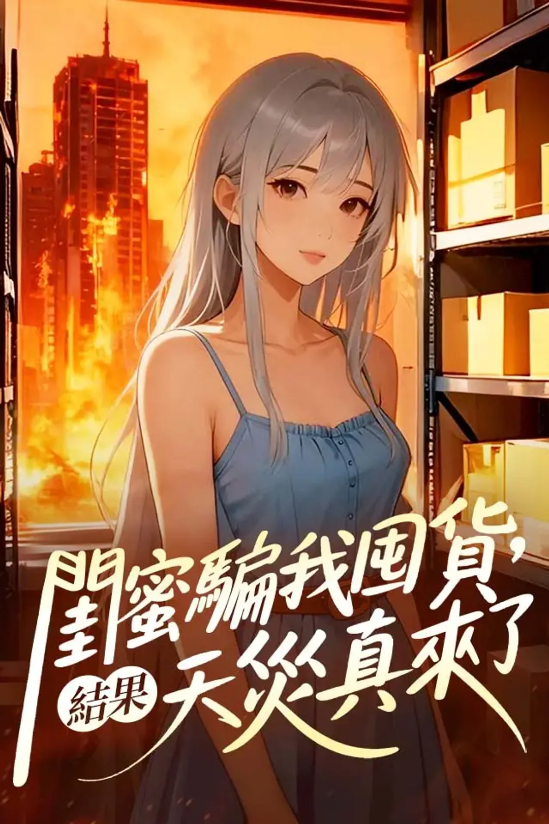 《閨蜜騙我囤貨，結果天災真來了》海報