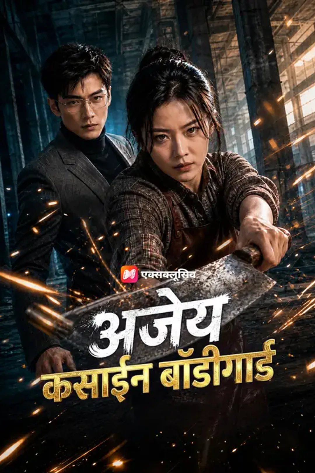 अजेय कसाईन बॉडीगार्ड का पोस्टर
