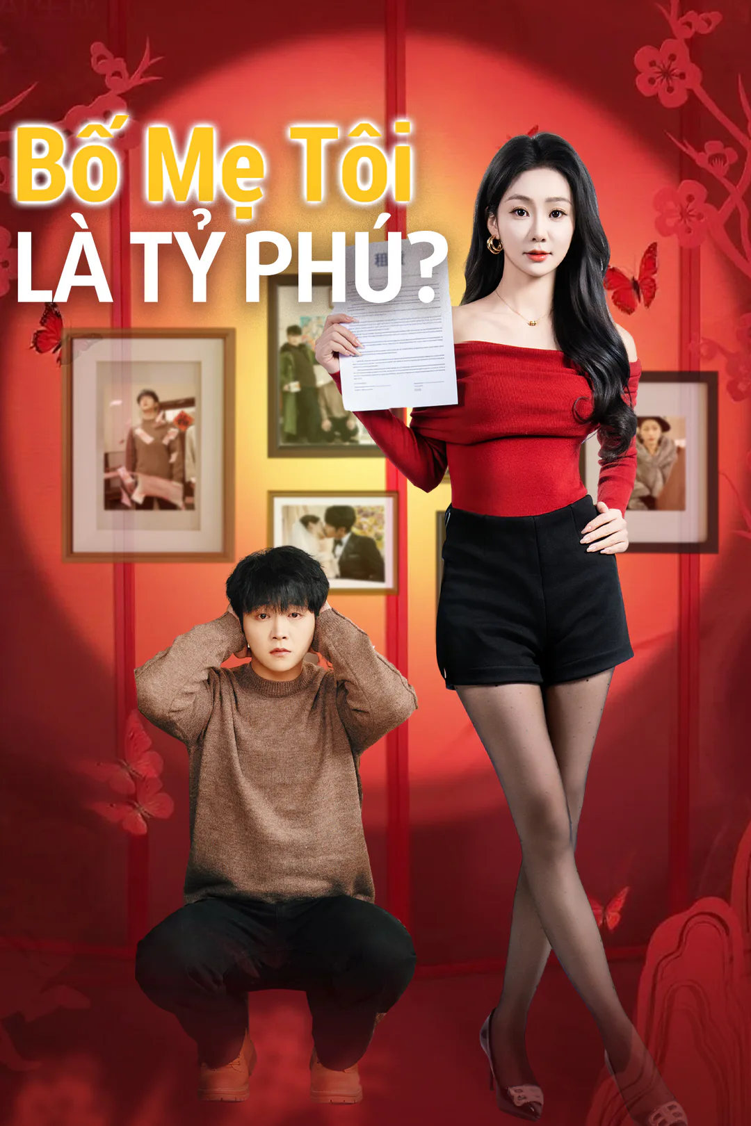 Poster phim Bố Mẹ Tôi Là Tỷ Phú?