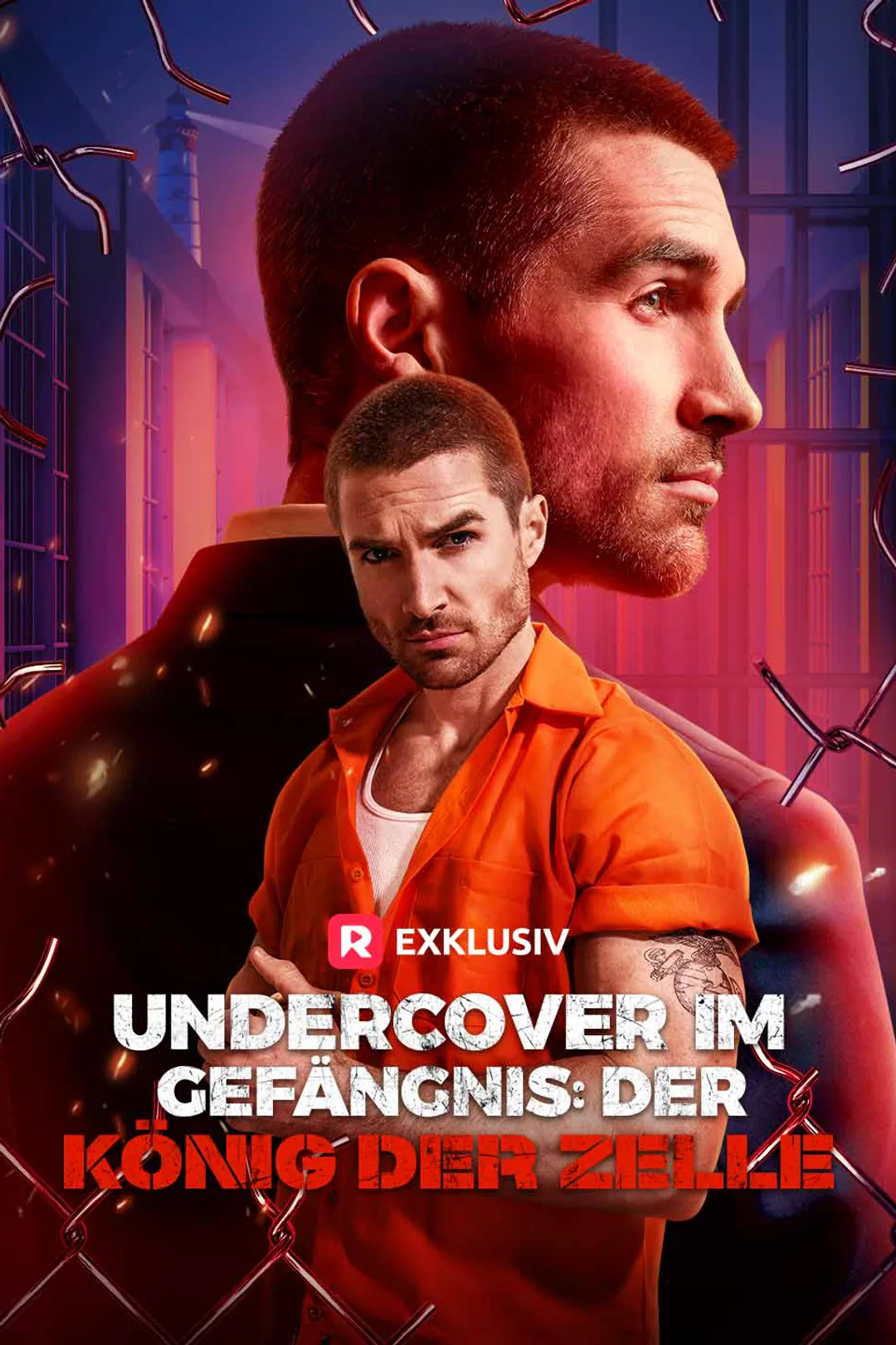 Poster von Undercover im Gefängnis: Der König der Zelle