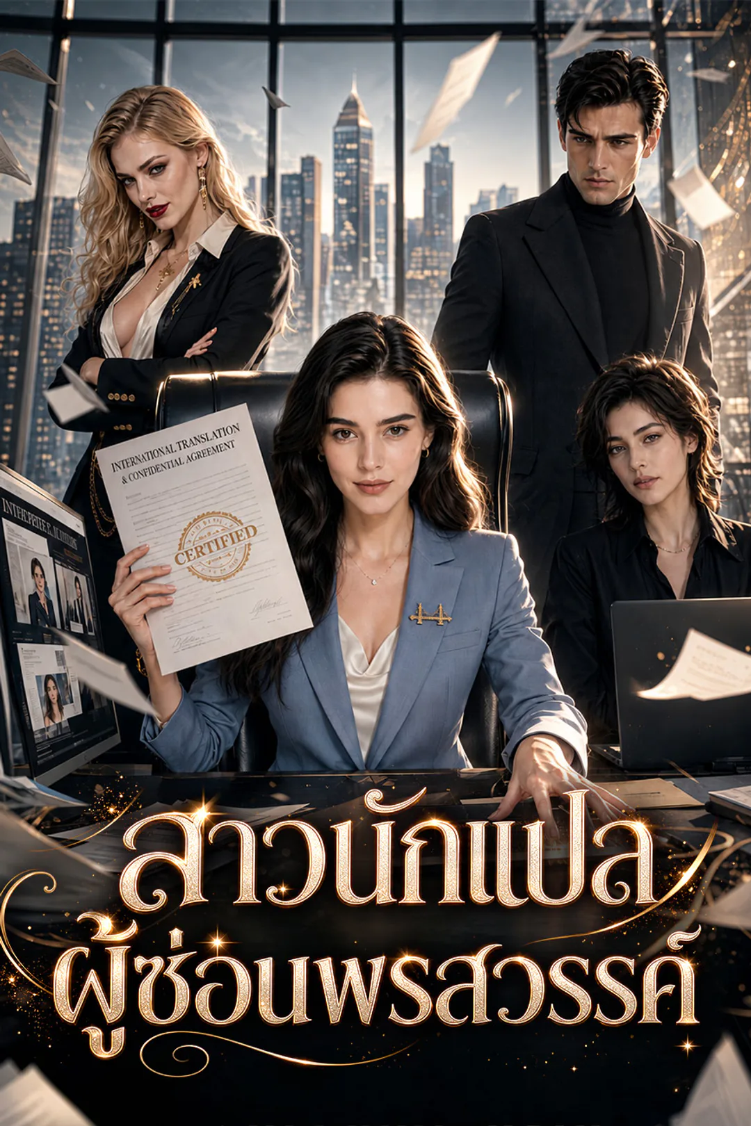 โปสเตอร์ สาวนักแปลผู้ซ่อนพรสวรรค์ （ฉบับพากย์ ）