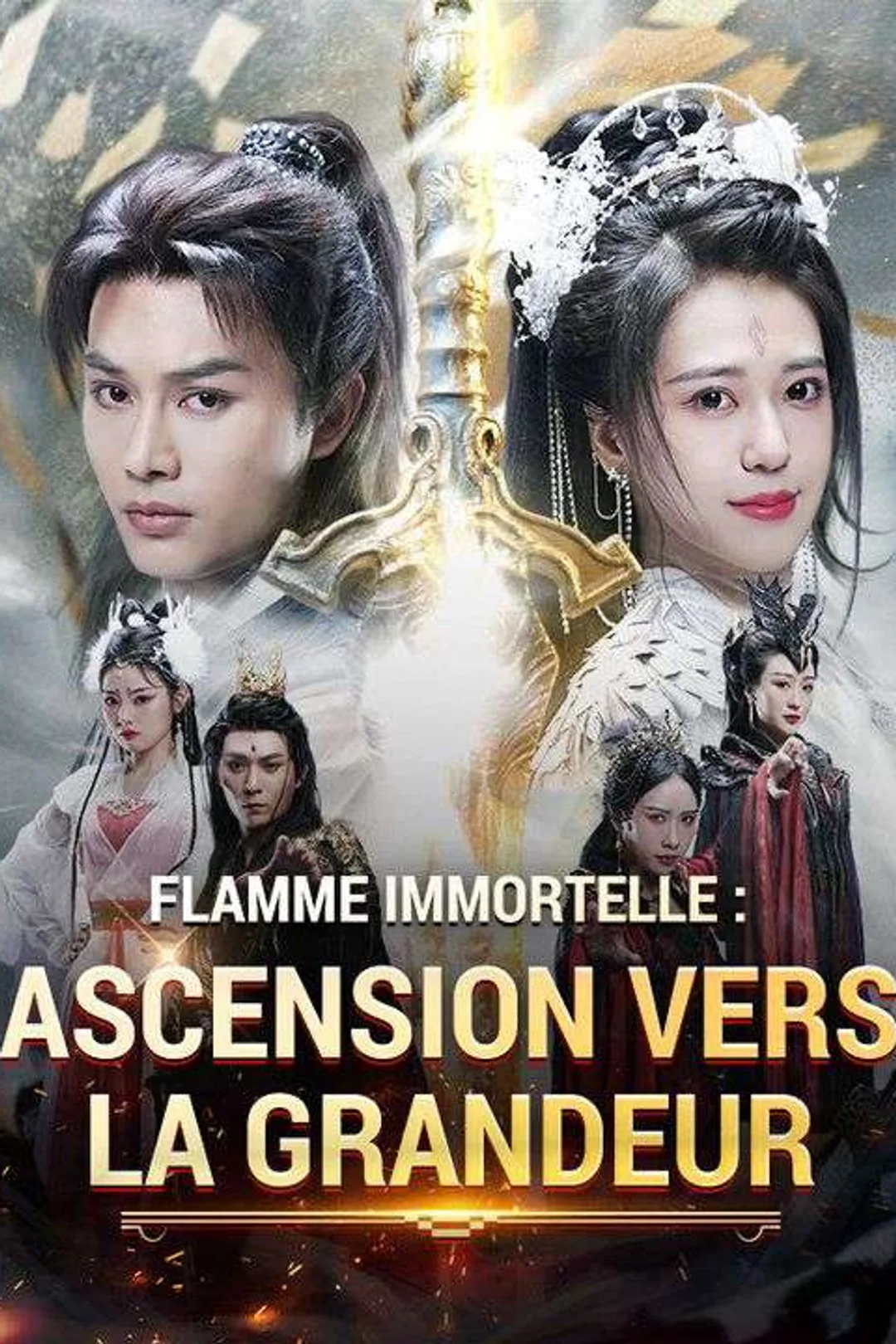 Affiche de Flamme Immortelle : Ascension vers la Grandeur