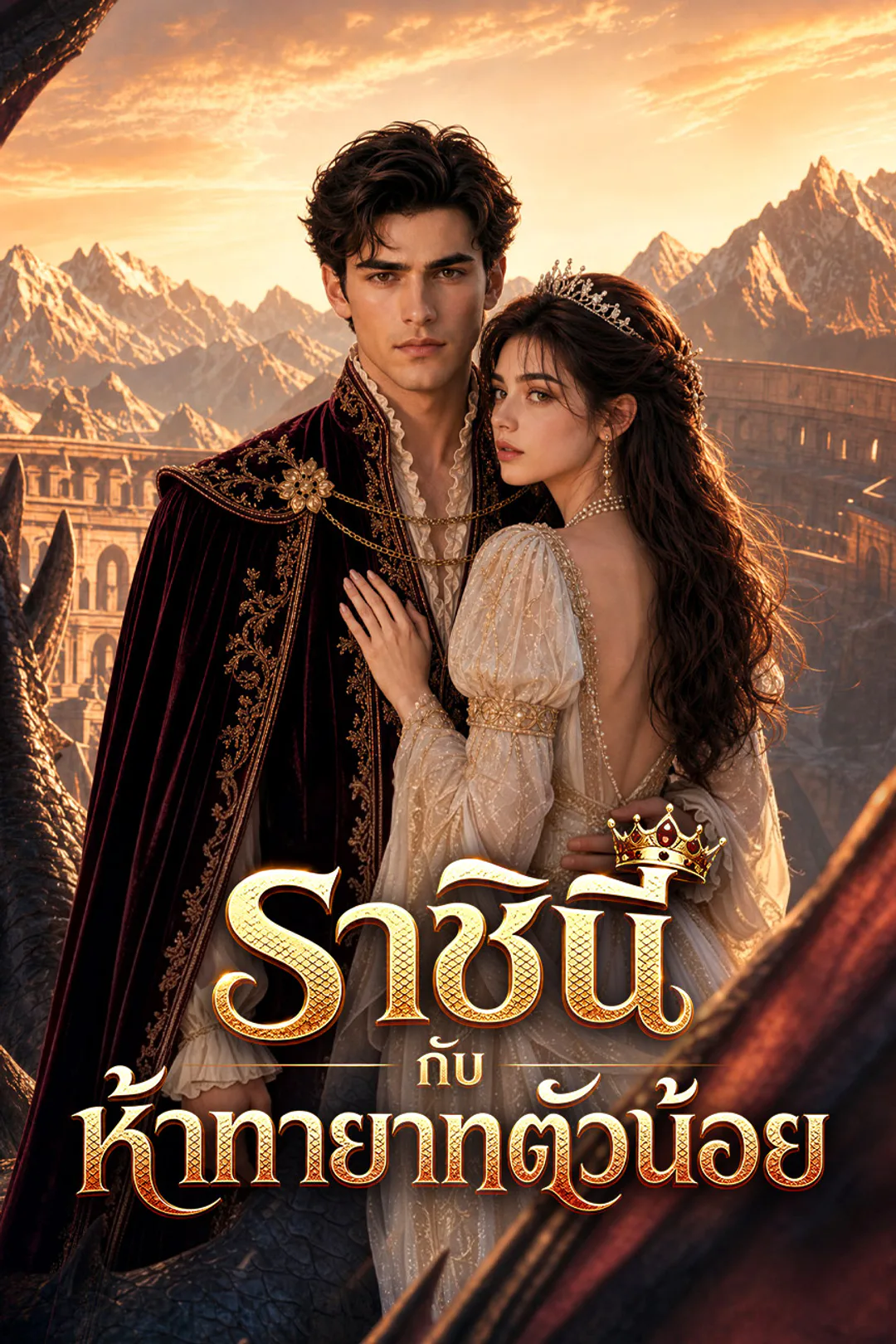 โปสเตอร์ ราชินีกับห้าทายาทตัวน้อย （ฉบับพากย์ ）