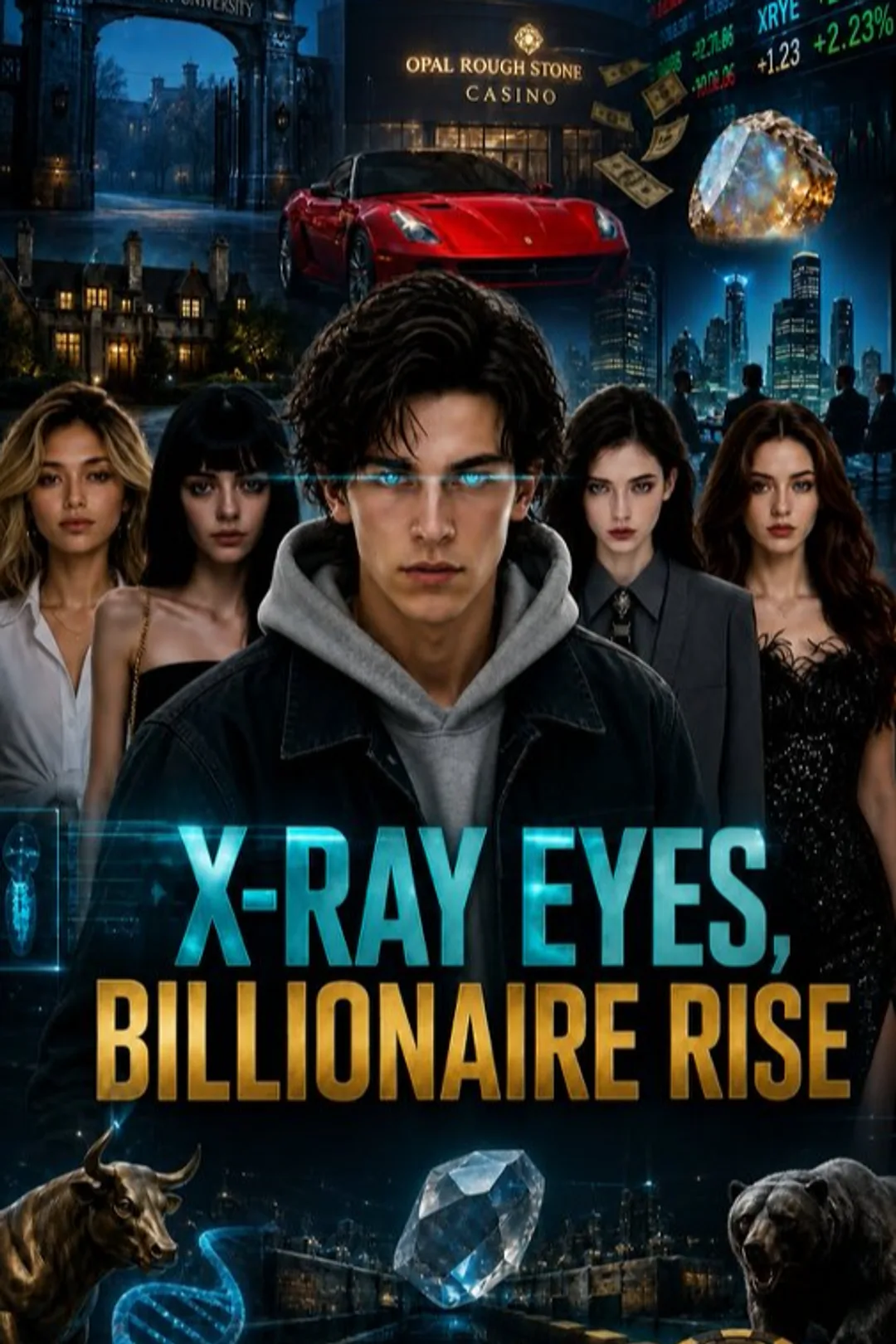 X-Ray Eyes, Billionaire Rise poster