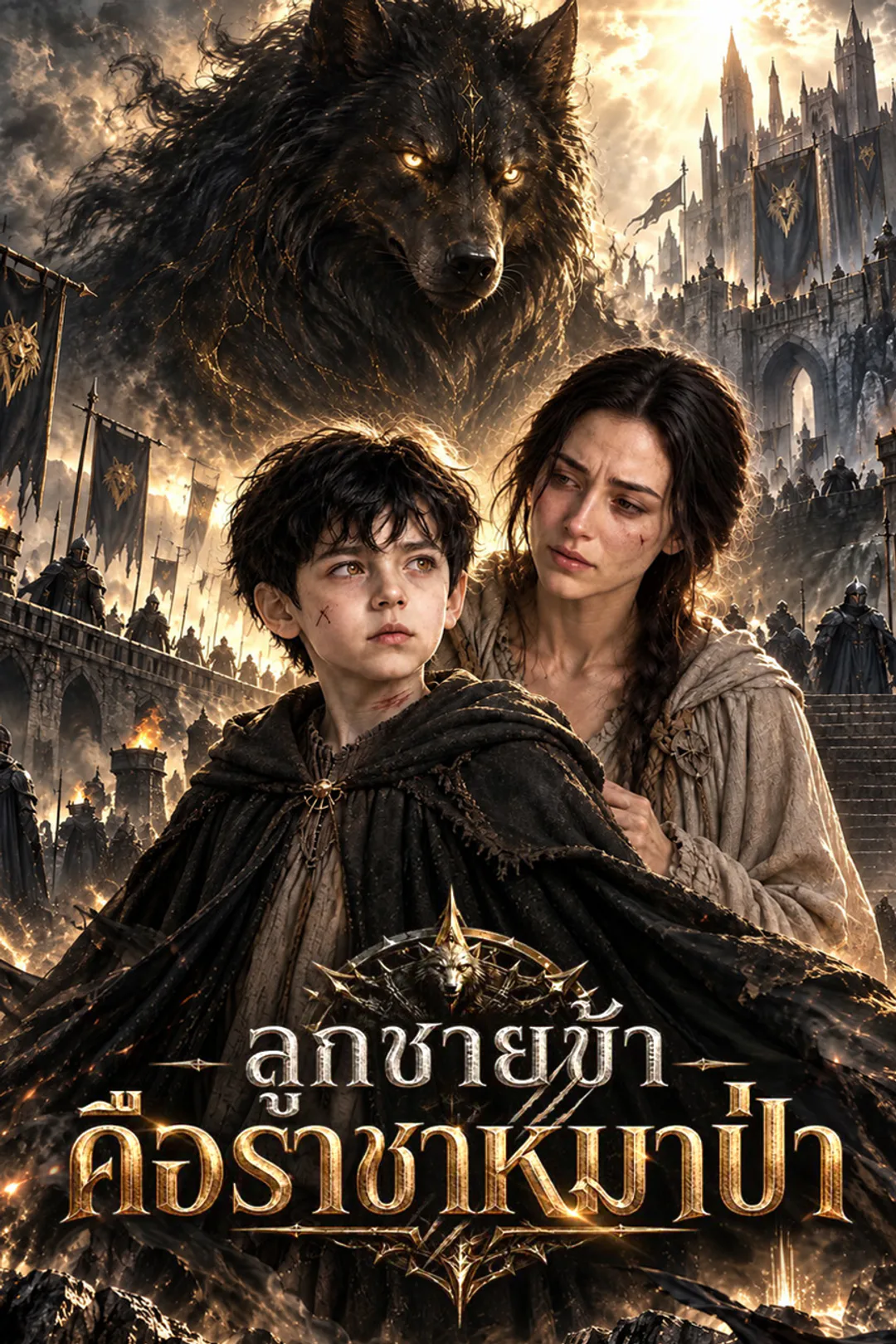 โปสเตอร์ ลูกชายข้าคือราชาหมาป่า（ฉบับพากย์ ）