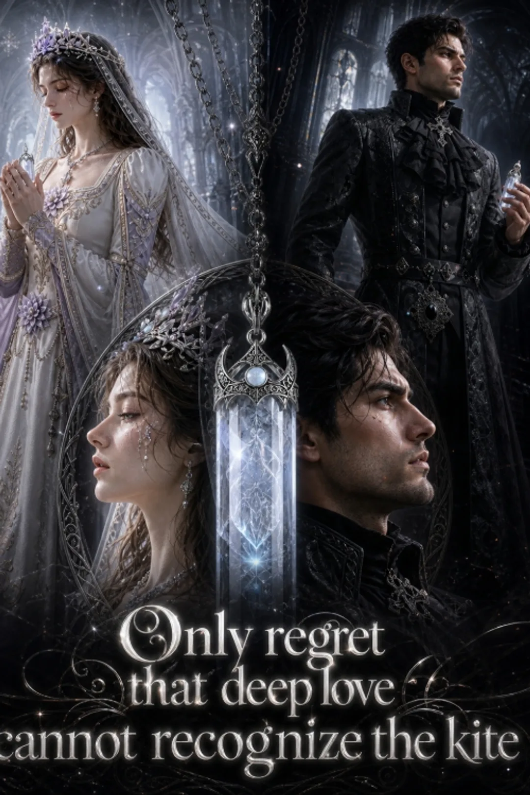 Only regret that deep love cannot recognize the kite poster