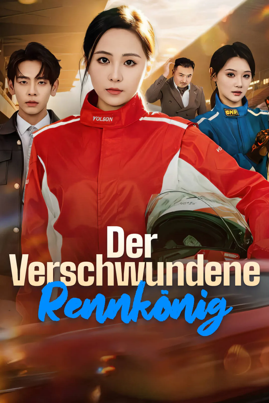 Poster von Der verschwundene Rennkönig