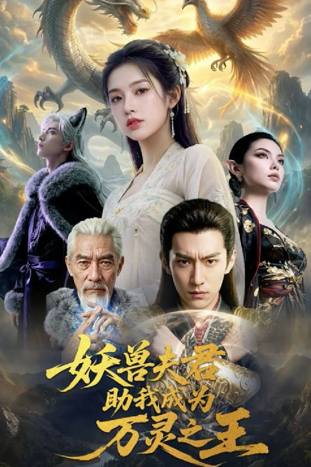 《妖兽夫君助我成为万灵之王》海报