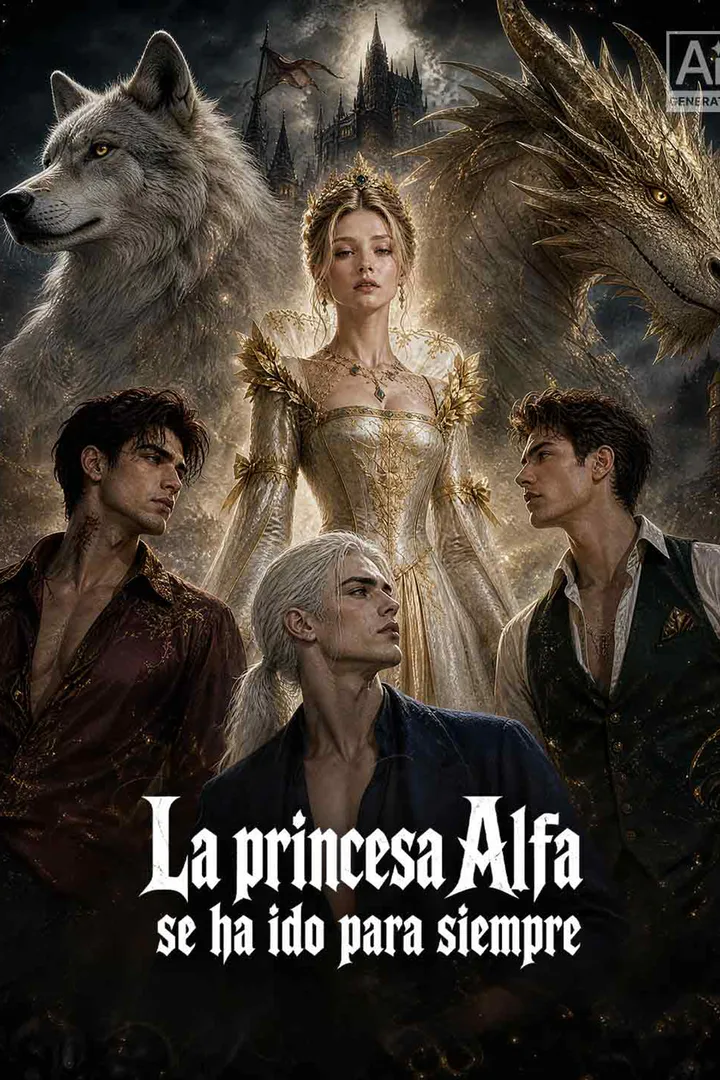 Póster de La princesa Alfa se ha ido para siempre