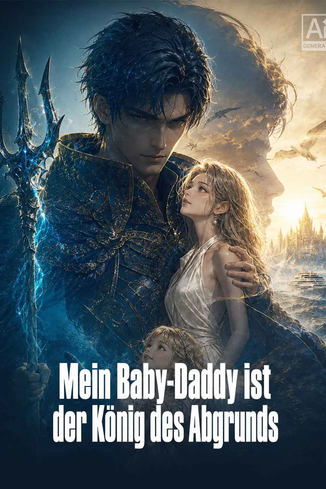 Poster von Mein Baby-Daddy ist der König des Abgrunds