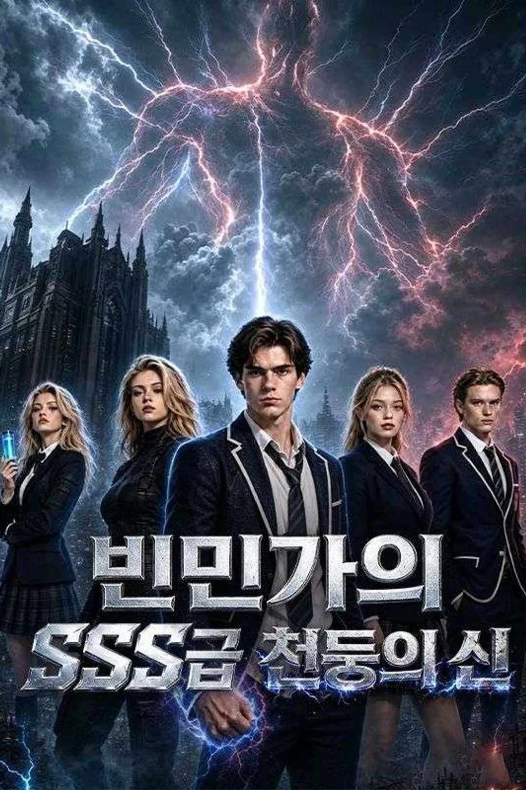 빈민가의 SSS급 천둥의 신 포스터