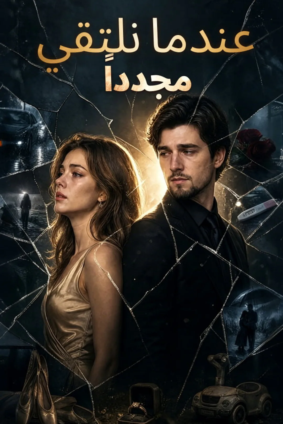 ملصق مسلسل «عندما نلتقي مجدداً»