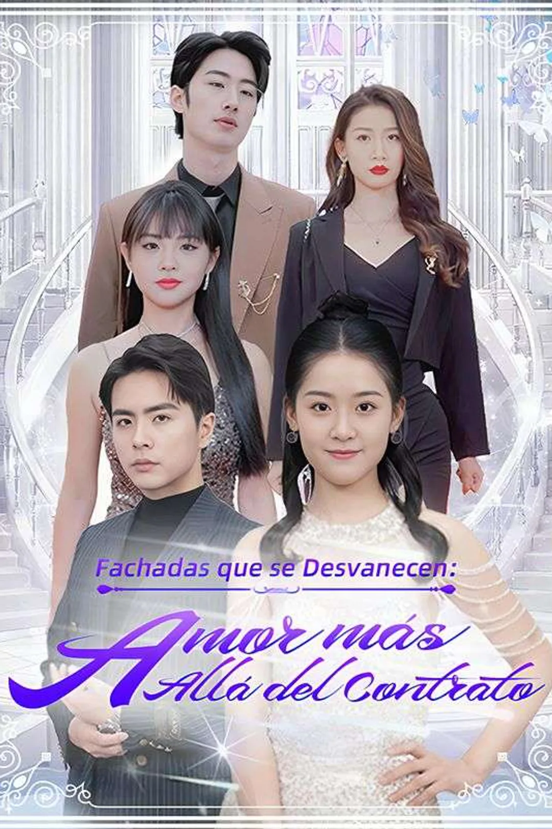 Póster de Fachadas que se Desvanecen: Amor más Allá del Contrato