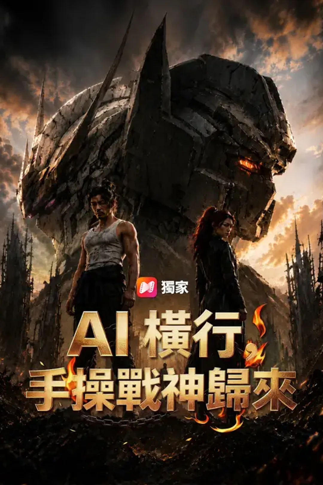 《AI 橫行，手操戰神歸來》海報