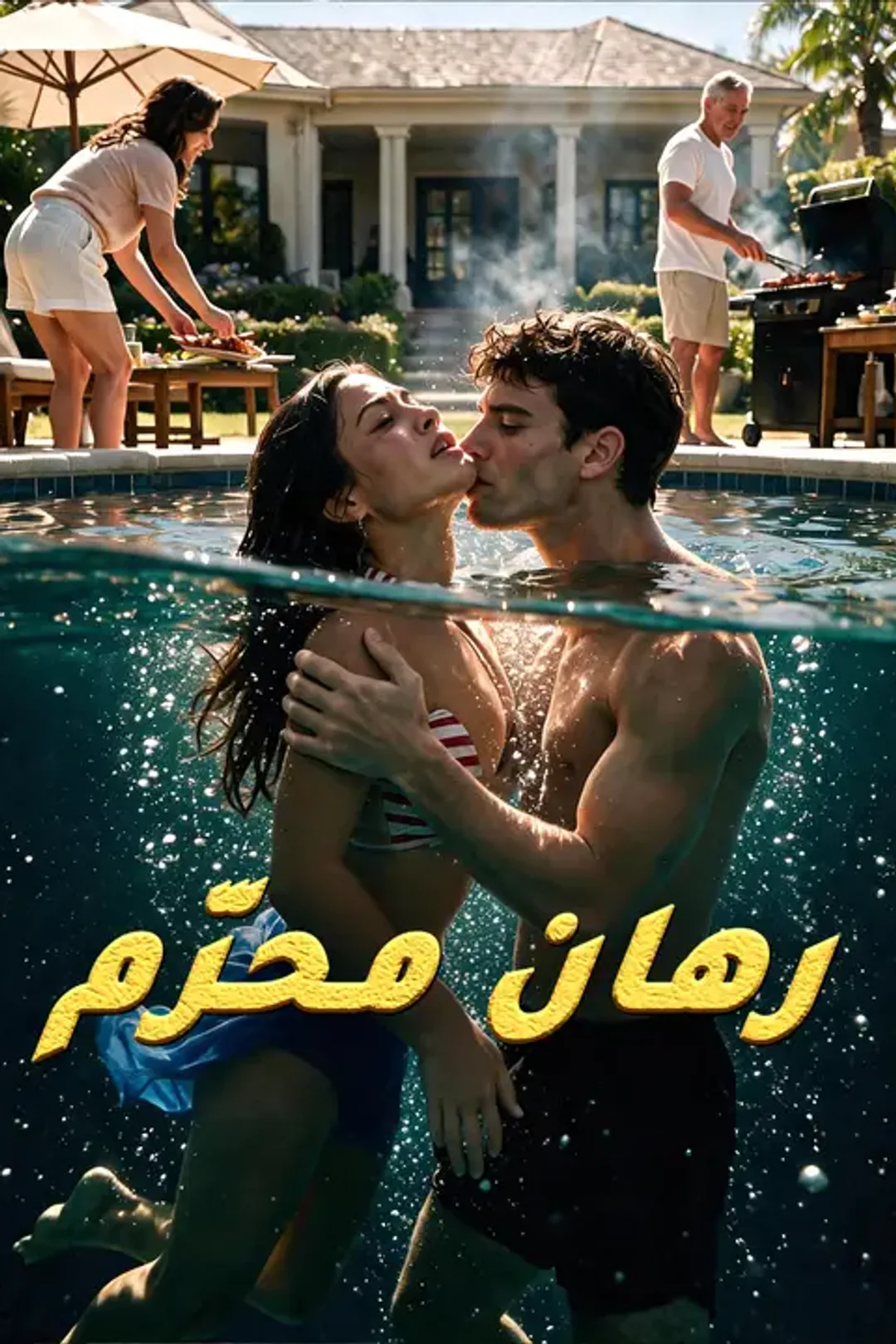 ملصق مسلسل «رهان محرّم»