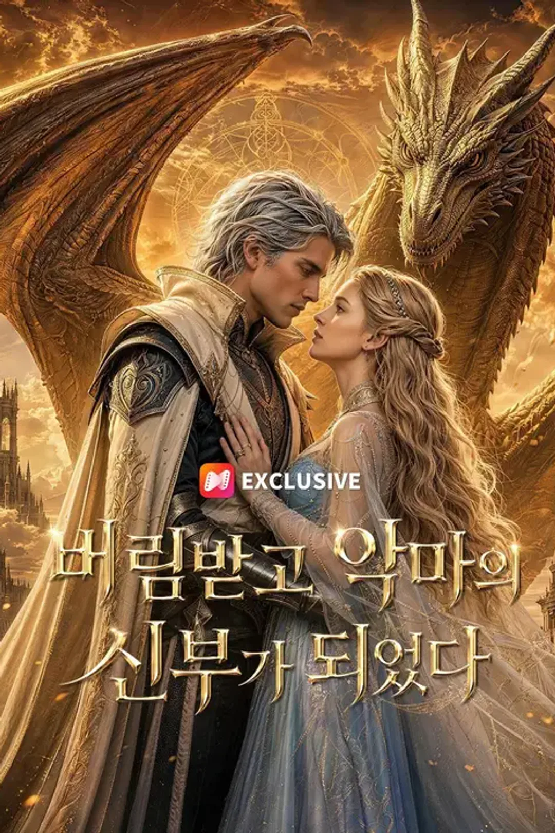 버림받고 악마의 신부가 되었다 포스터