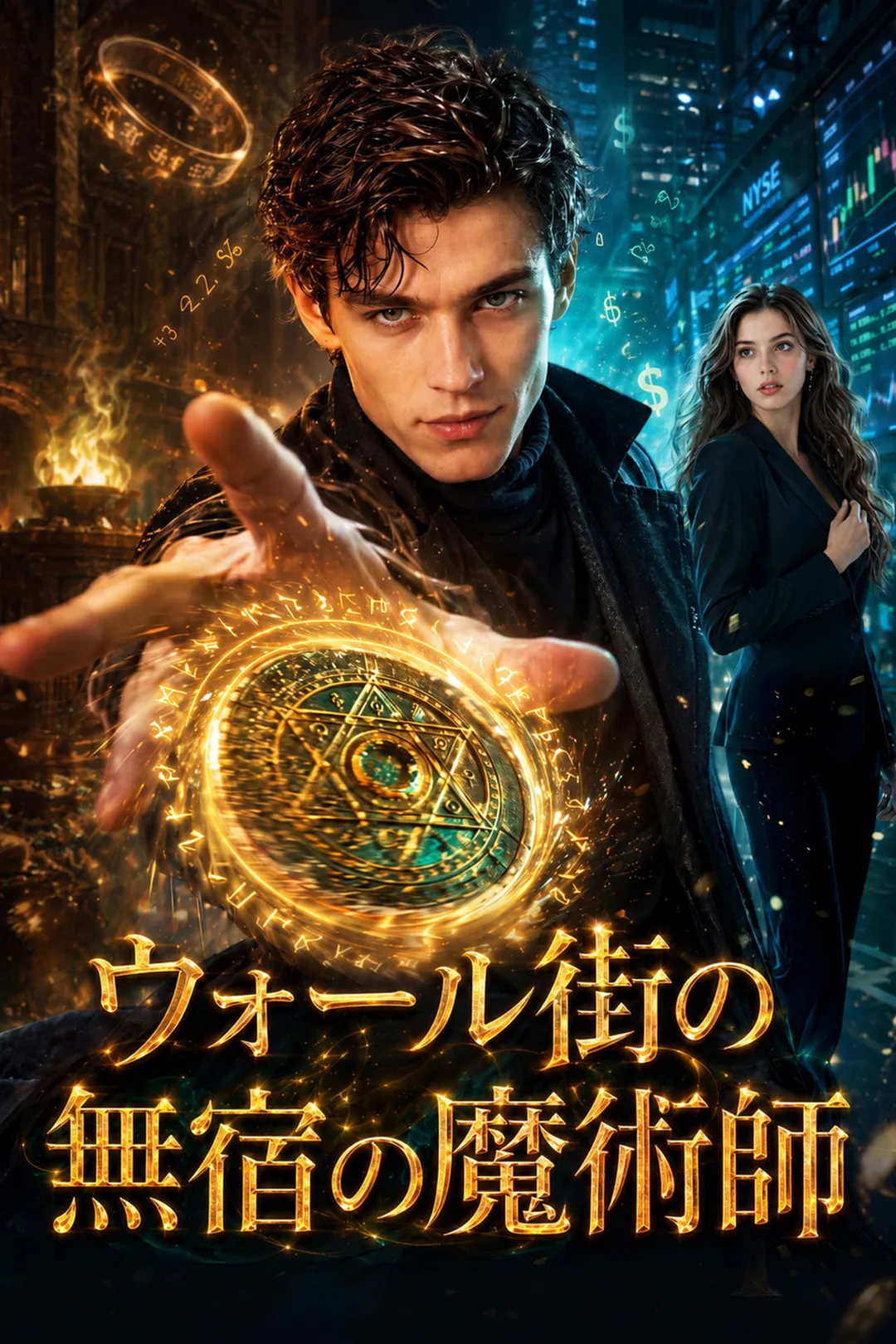 ウォール街の無宿の魔術師のポスター