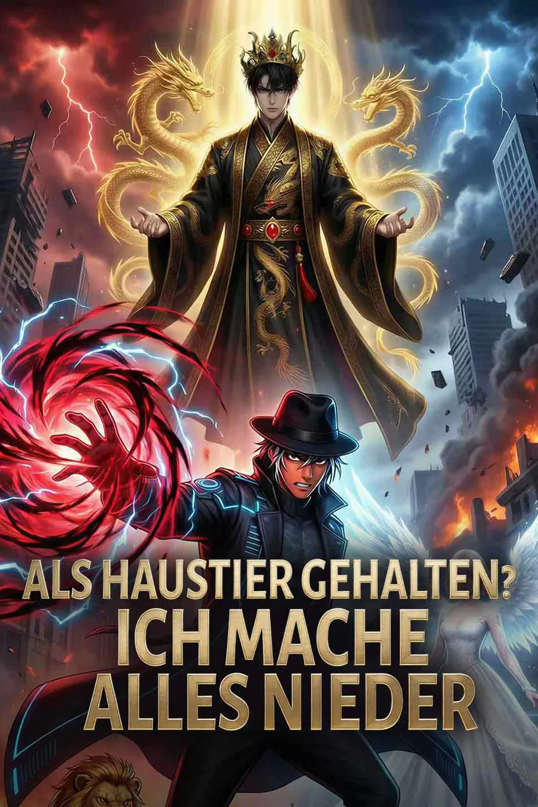 Poster von Als Haustier gehalten? Ich mache Alles nieder