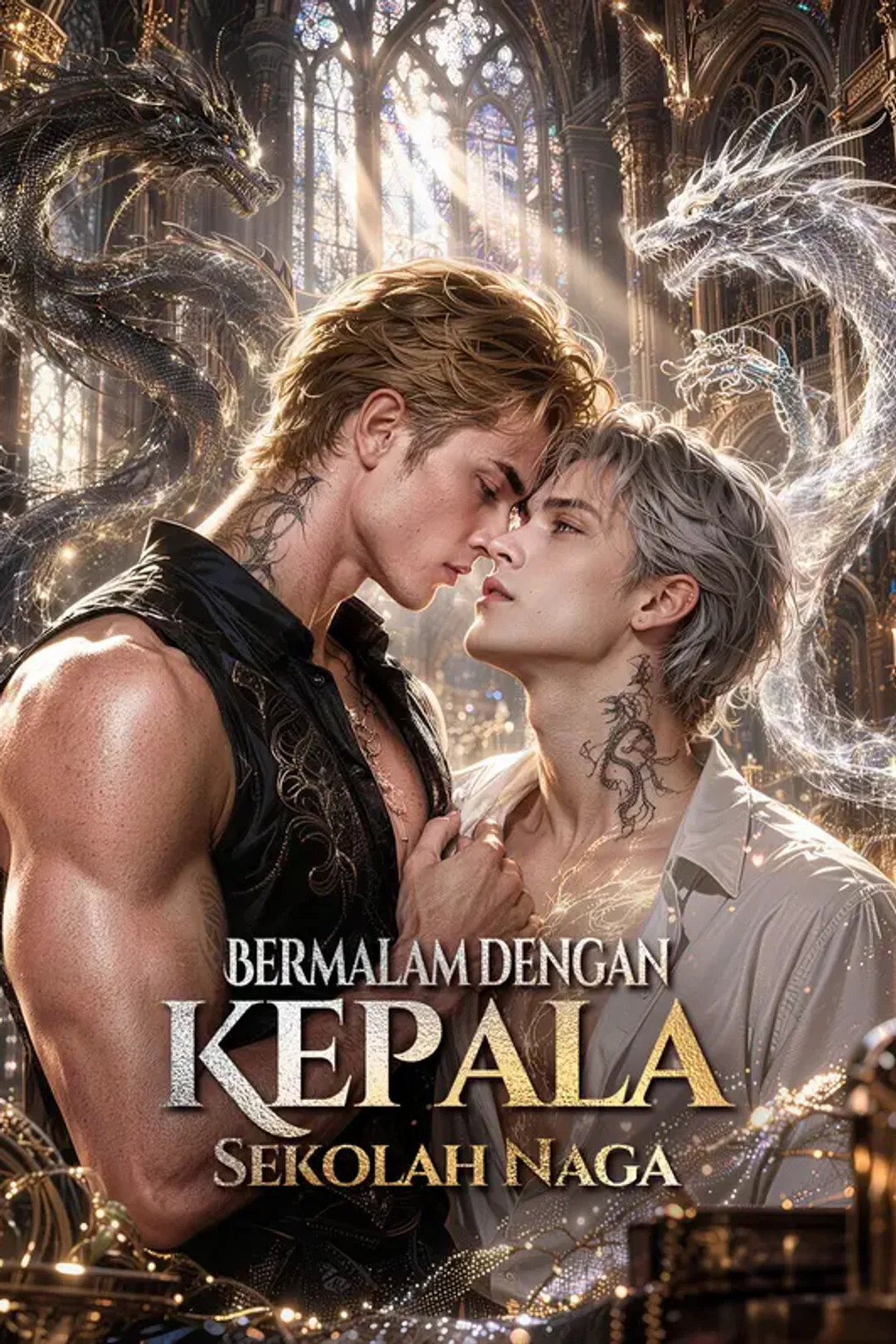 Poster Bermalam dengan Kepala Sekolah Naga
