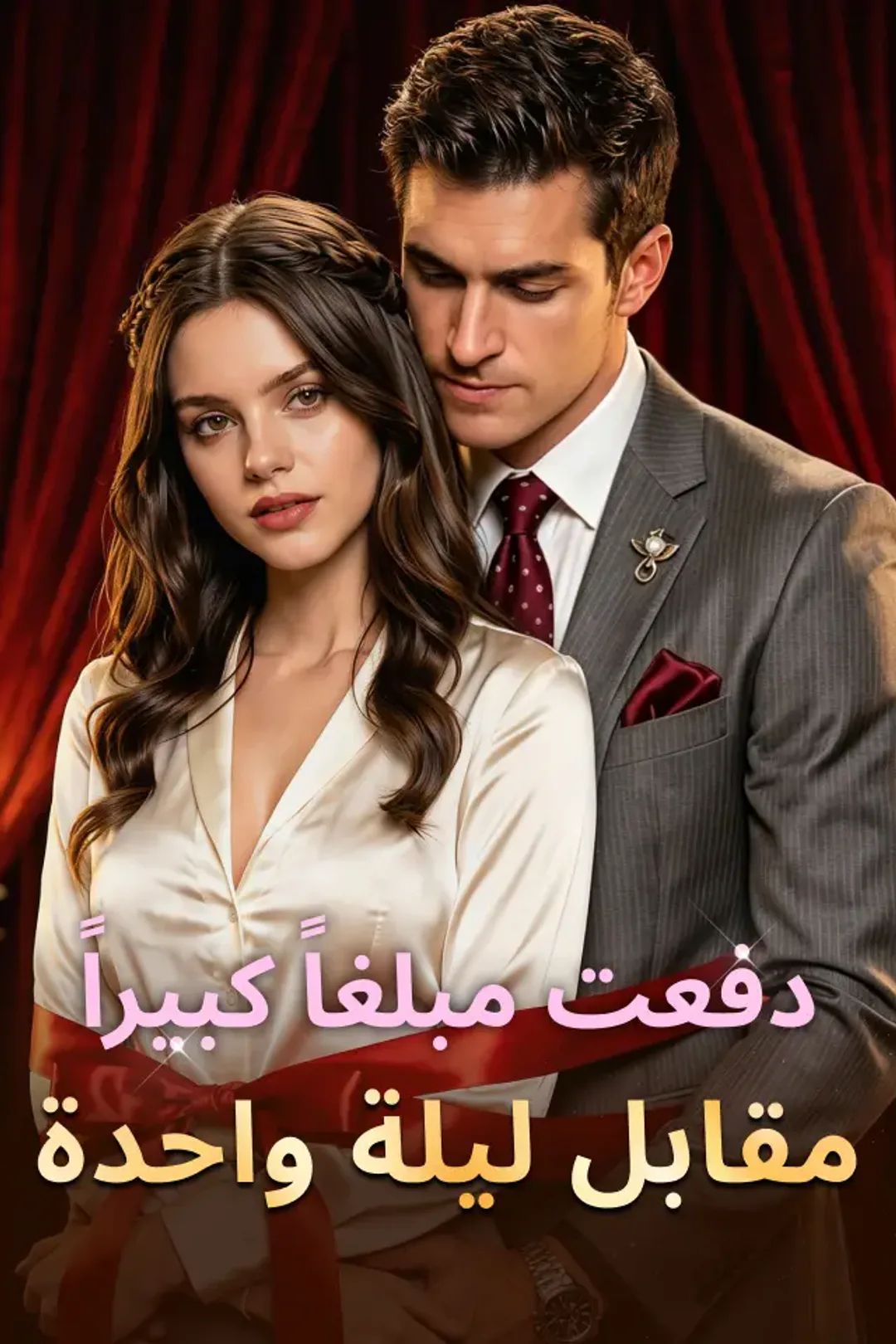 ملصق مسلسل «دفعت مبلغاً كبيراً مقابل ليلة واحدة»