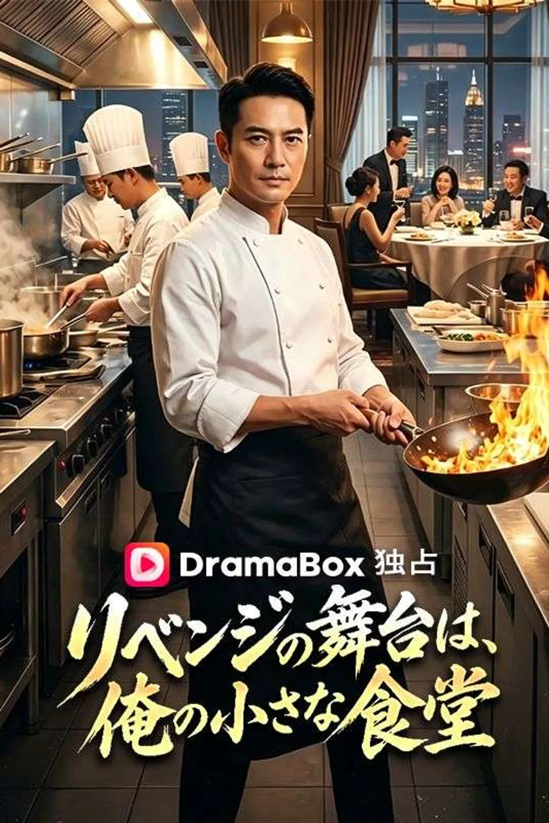 リベンジの舞台は、俺の小さな食堂のポスター