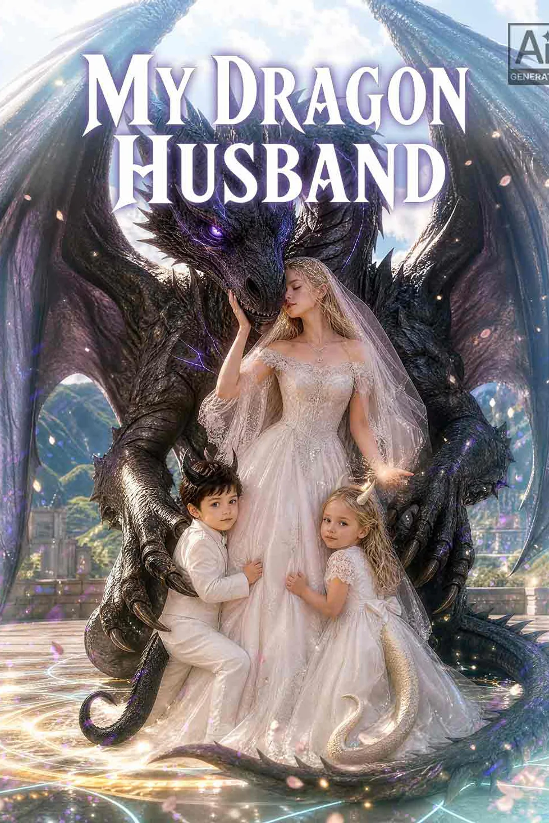 ‌My dragon husband‌ poster