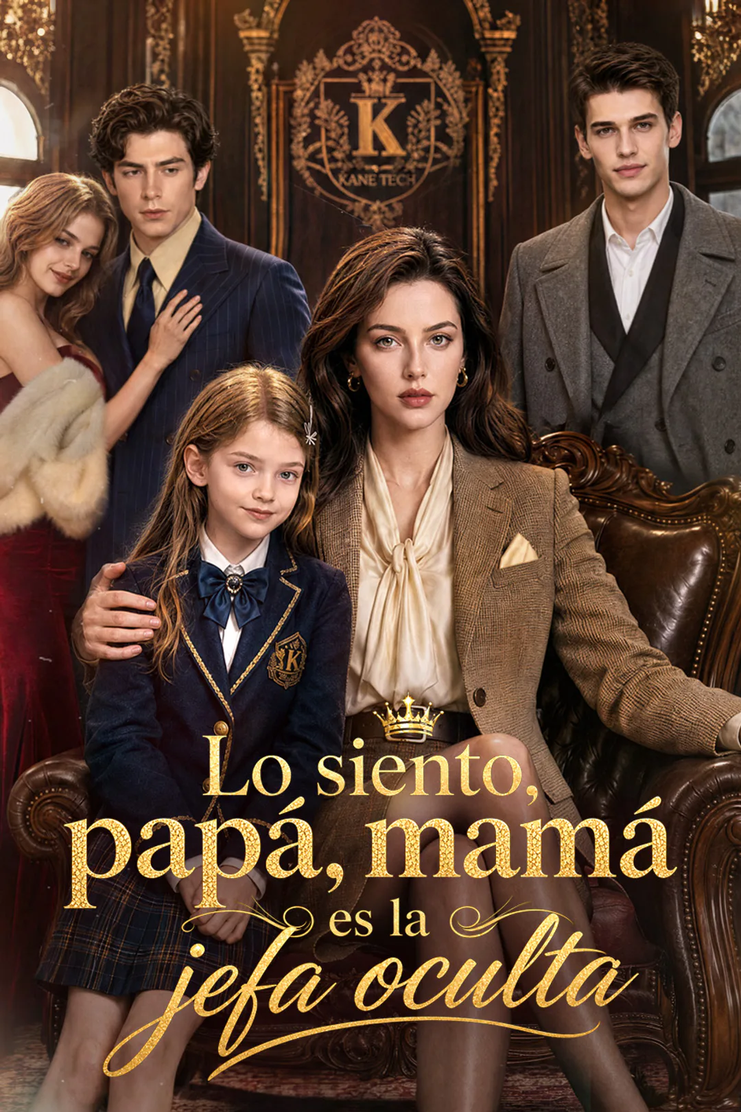 Póster de Lo siento, papá, mamá es la jefa oculta