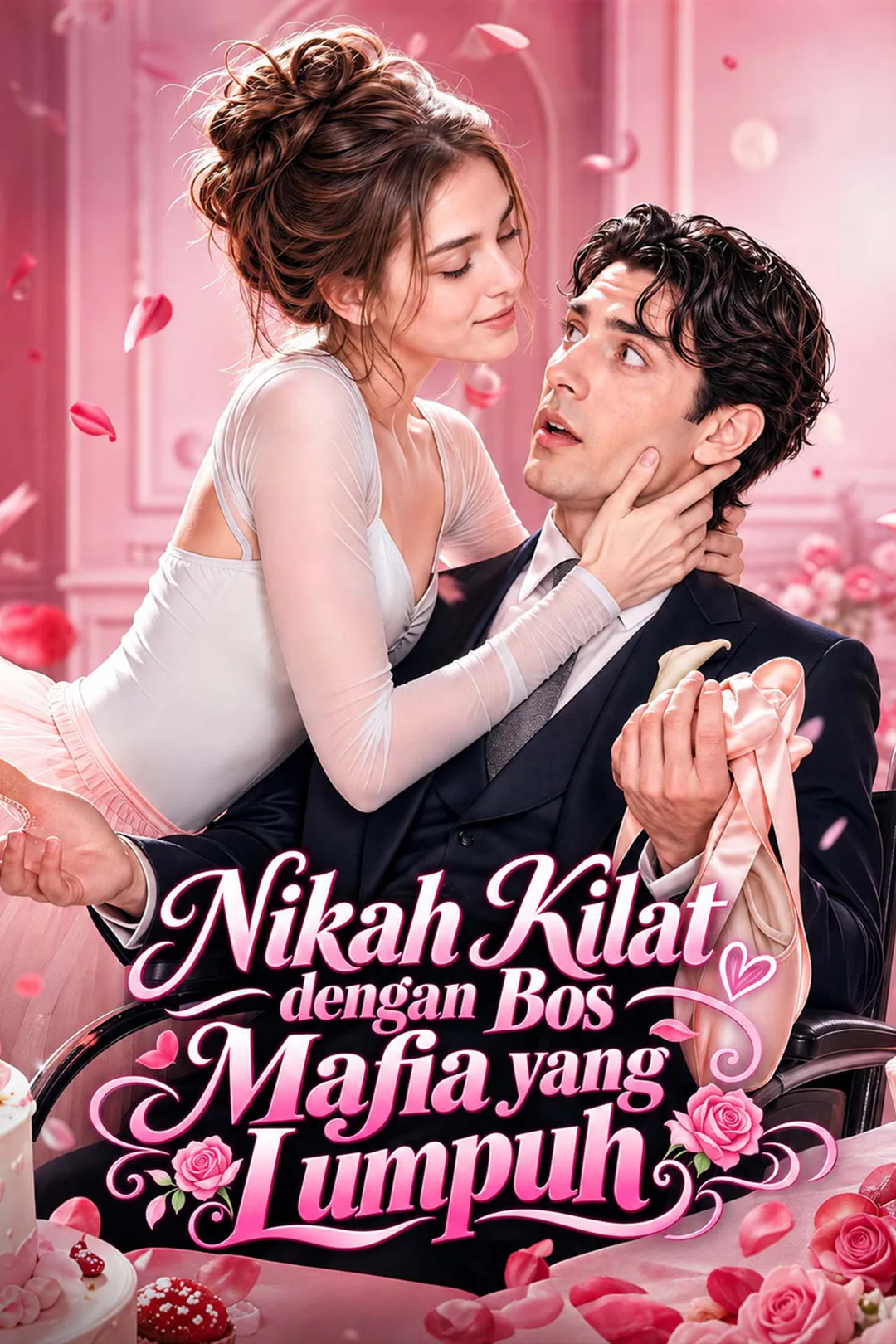 Poster Nikah Kilat dengan Bos Mafia yang Lumpuh
