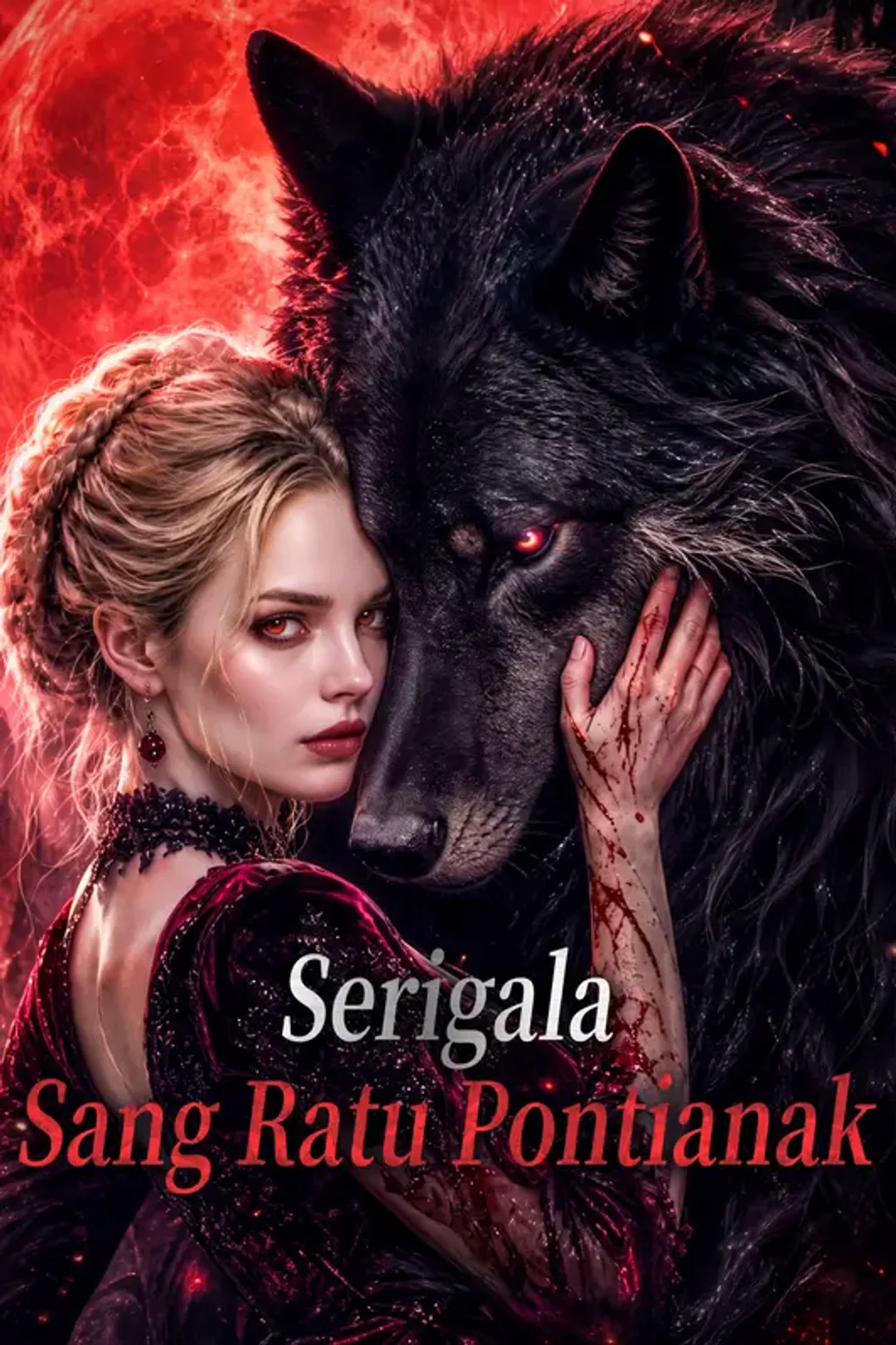 Poster Serigala Sang Ratu Pontianak