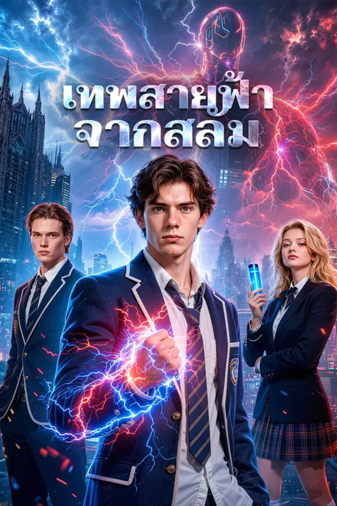 โปสเตอร์ เทพสายฟ้า จากสลัม