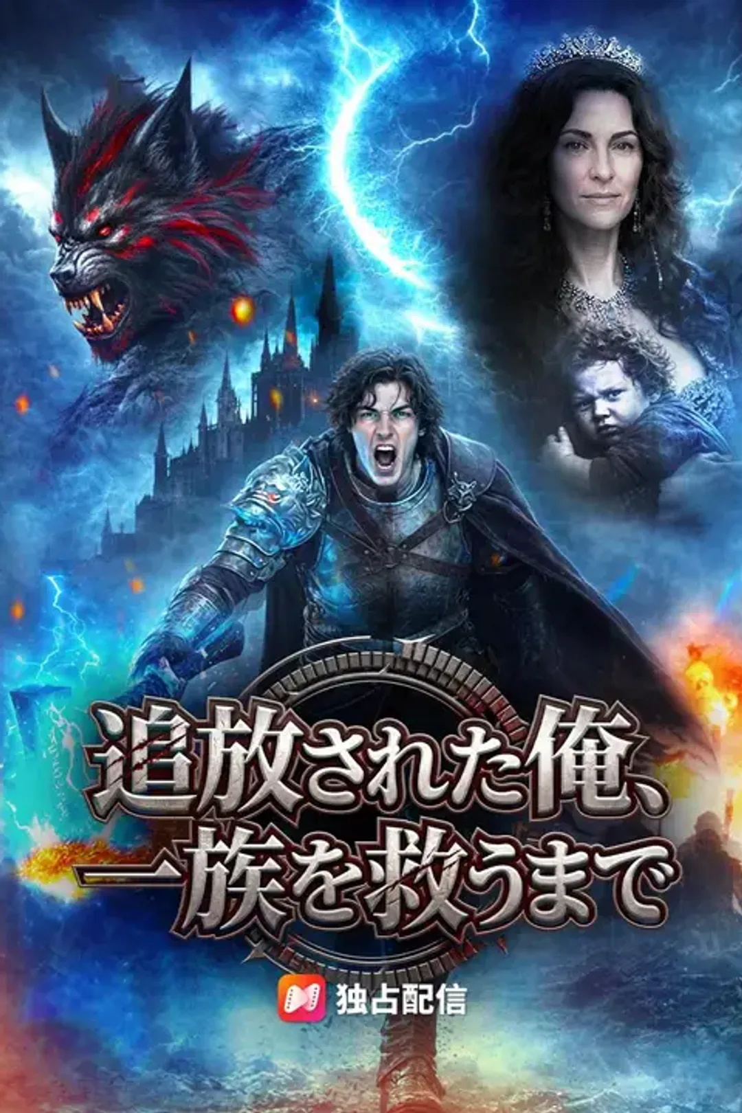 追放された俺、一族を救うまでのポスター