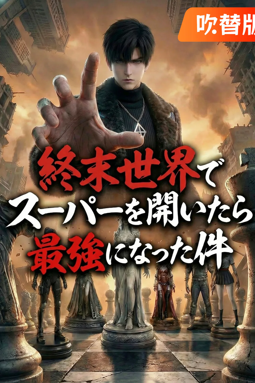 （吹替版）終末世界でスーパーを開いたら最強になった件のポスター