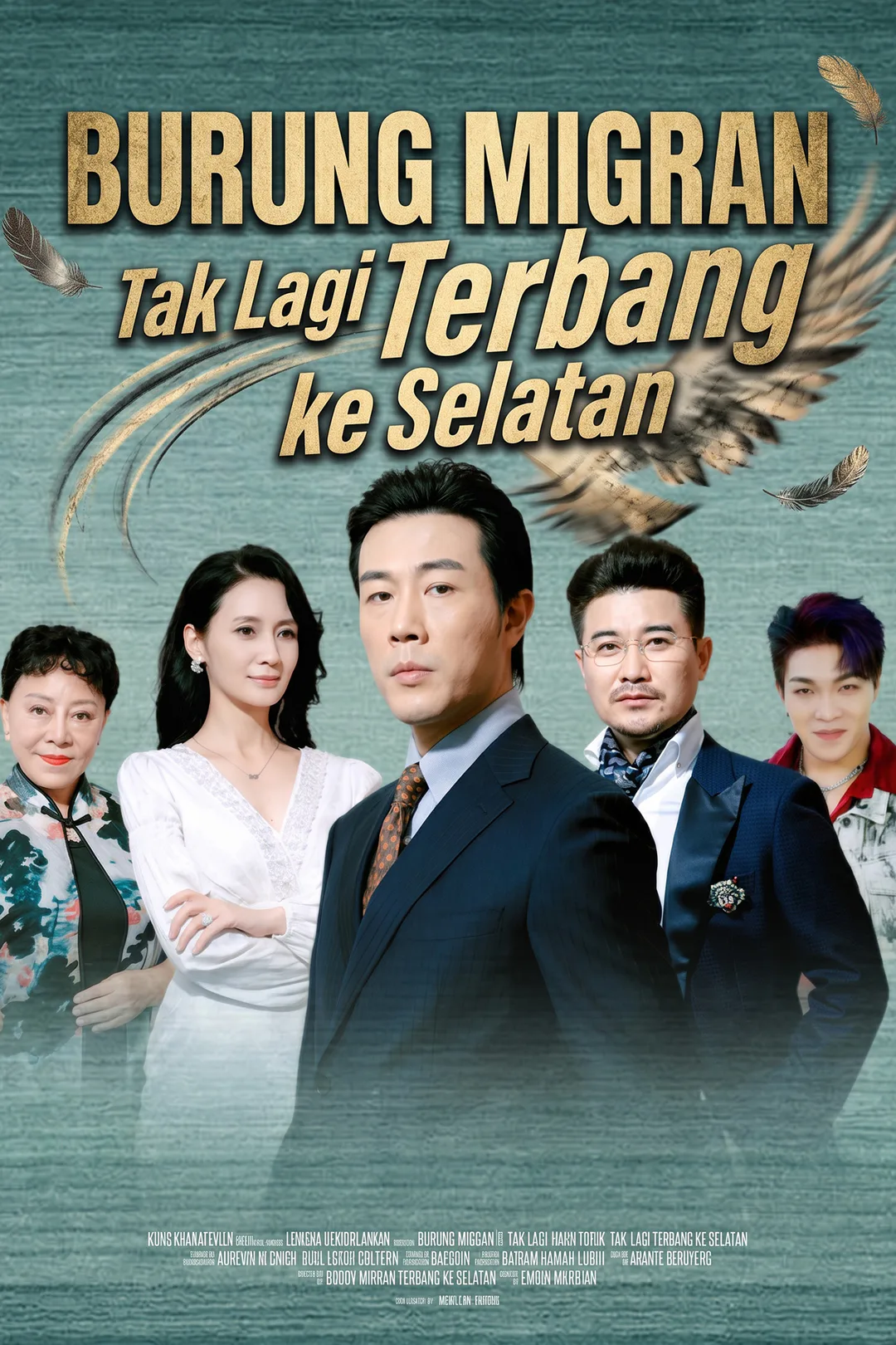 Poster Burung Migran Tak Lagi Terbang ke Selatan
