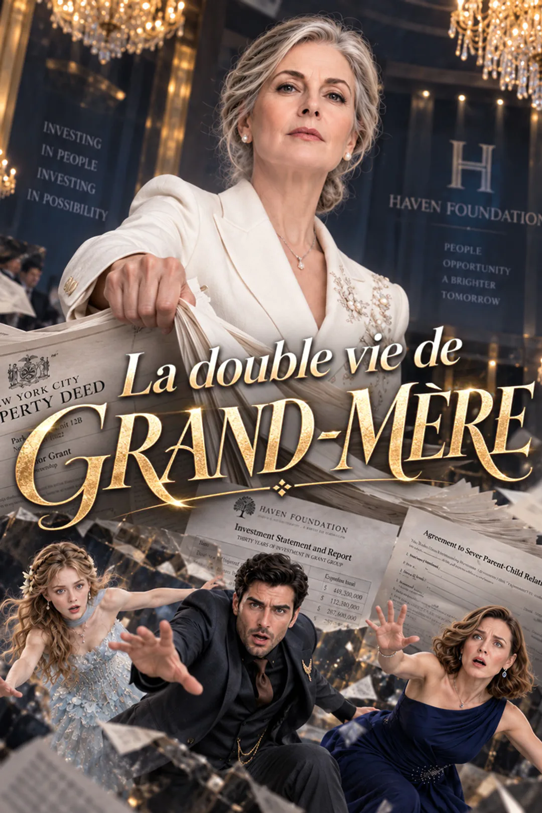Affiche de La double vie de grand-mère