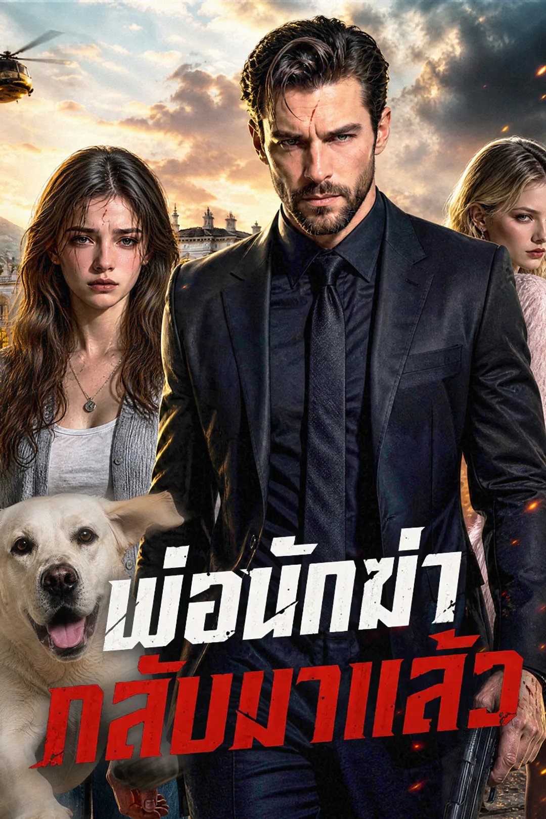 โปสเตอร์ พ่อนักฆ่ากลับมาแล้ว（ฉบับพากย์ ）