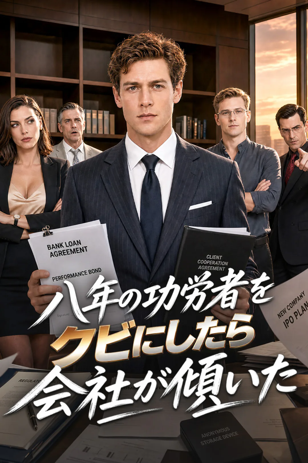 八年の功労者をクビにしたら、会社が傾いたのポスター